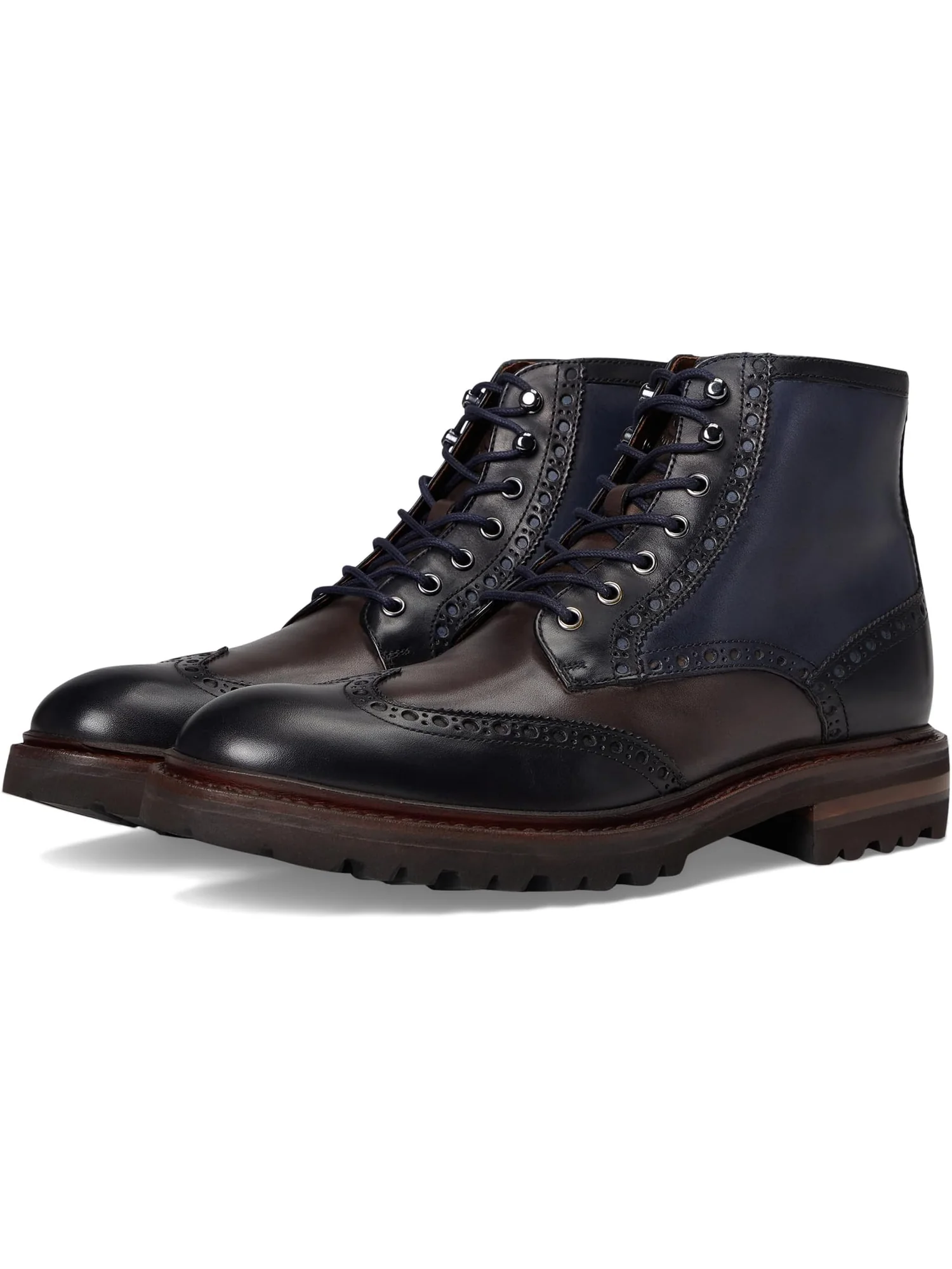 Ботинки Johnston & Murphy Collection Dudley Lug Wingtip Boots — 1