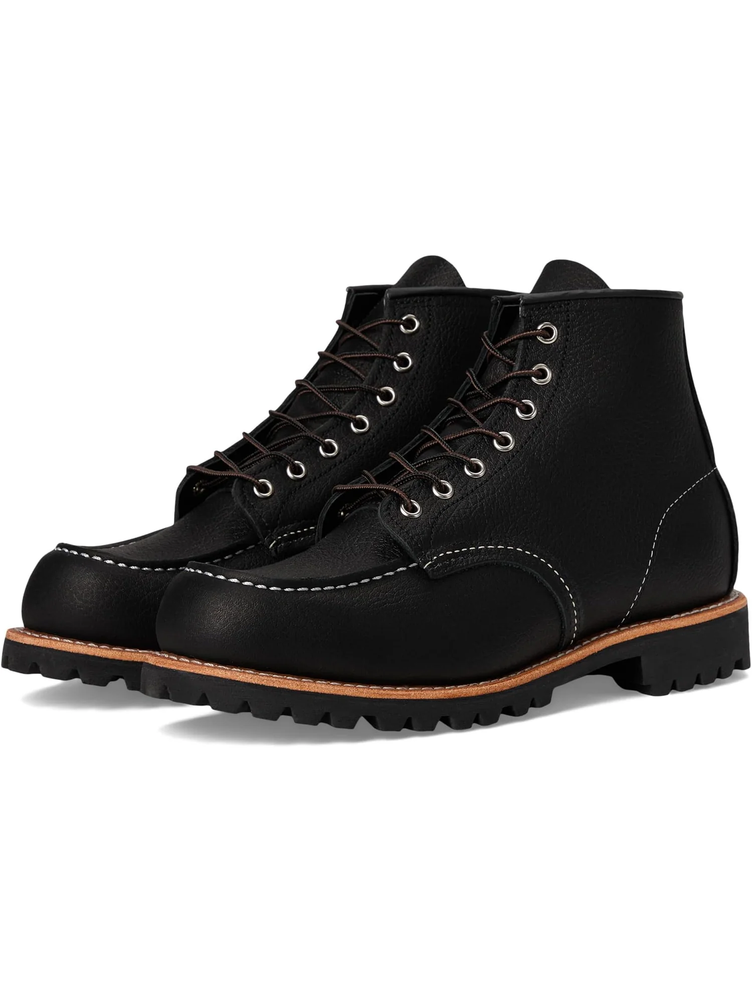 Ботинки Red Wing Heritage 6" Moc Toe Lug Roughneck — черный