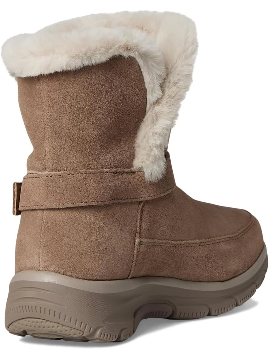 Ботинки женские SKECHERS Dreamers Luxe Vibe из замши и искусственного меха — 5
