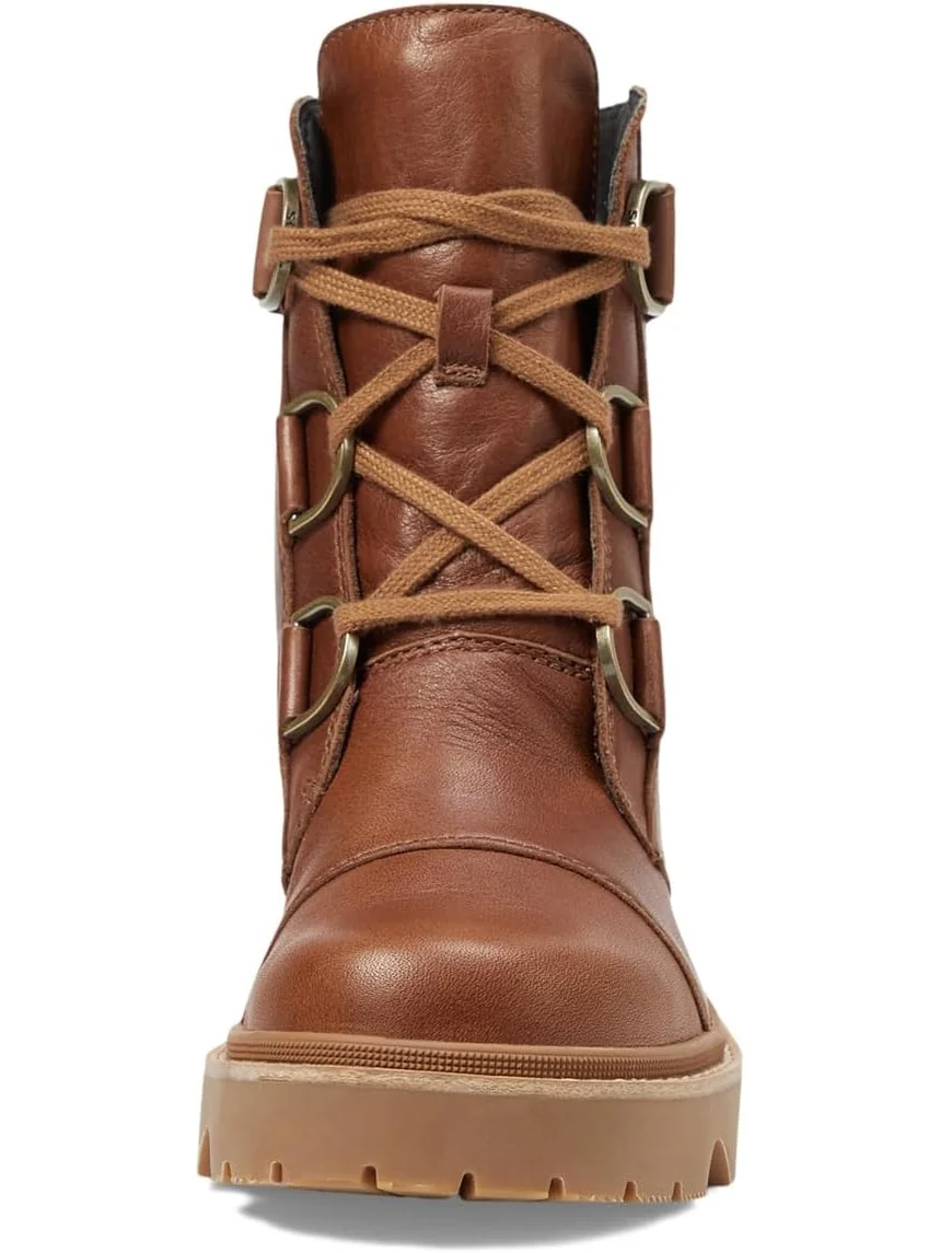 Ботинки женские SOREL Joan Now кожаные на блочном каблуке — 2
