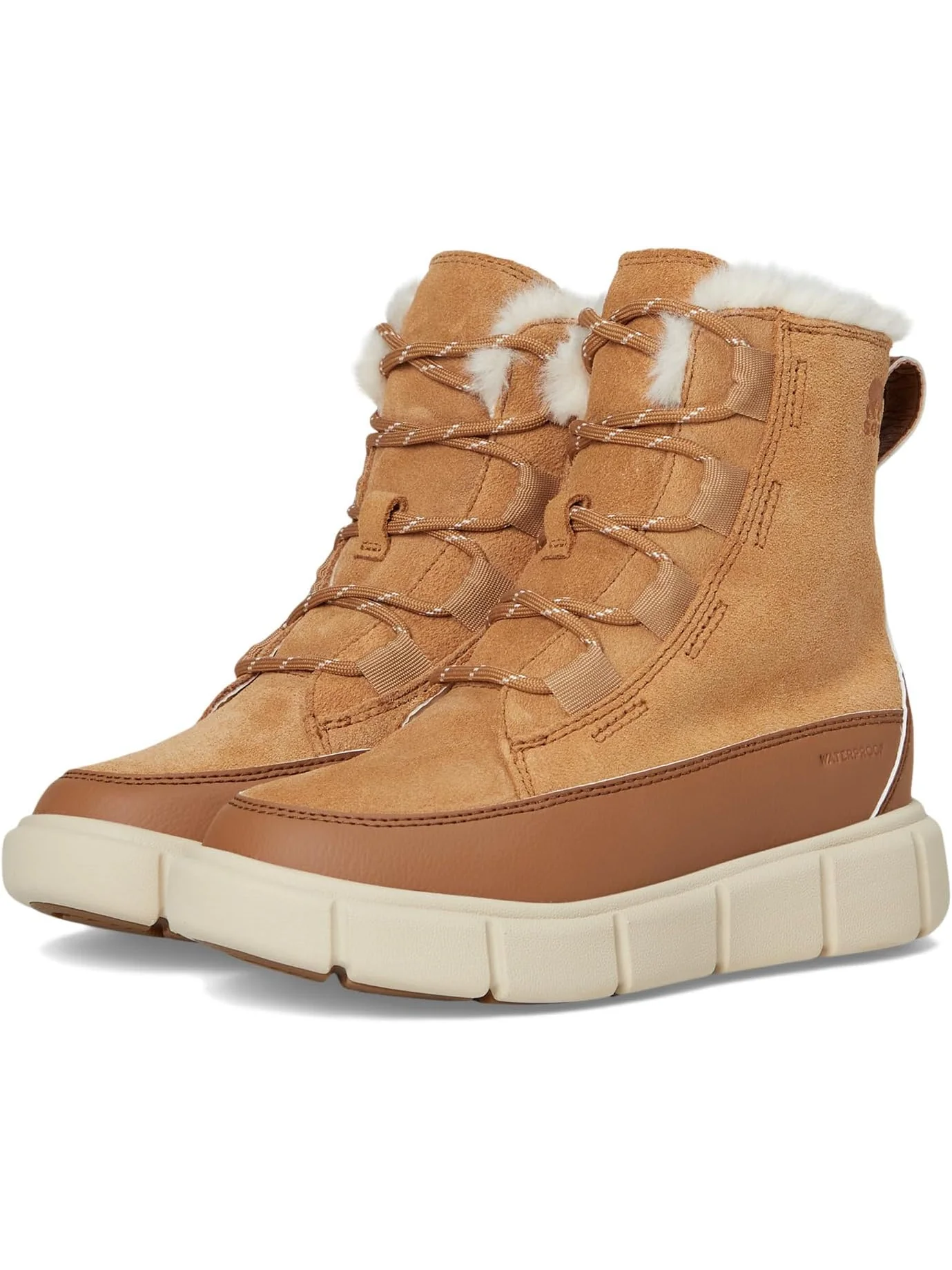 Ботинки SOREL Kids  Childrens Sorel Explorer III Lace WP — серый