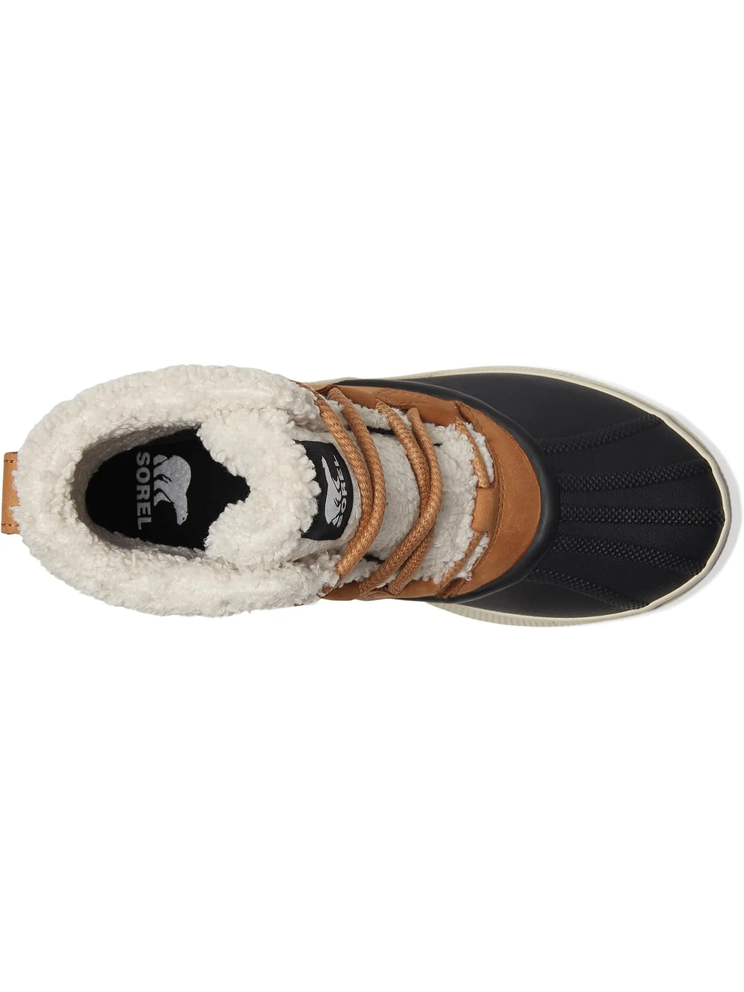 Ботинки женские SOREL Out N About IV Chillz водонепроницаемые с из искусственной овчиной — 2