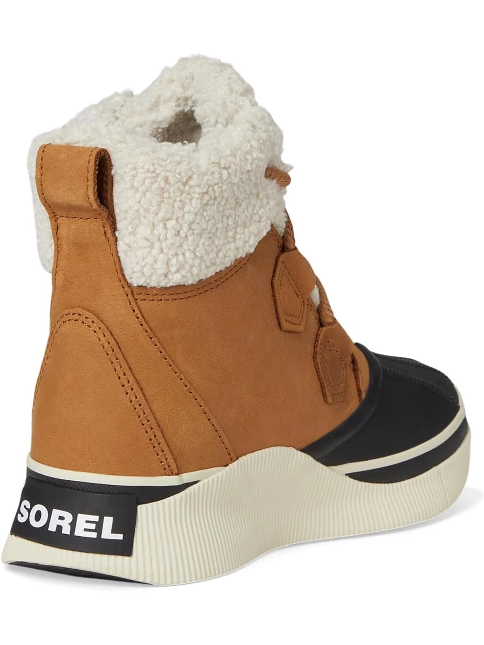 Ботинки женские SOREL Out N About IV Chillz водонепроницаемые с из искусственной овчиной — 5