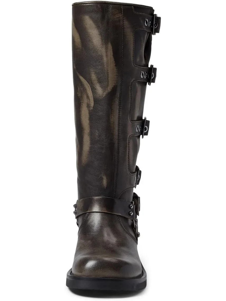 Женские ковбойские сапоги Steve Madden Rocky Boot кожаные — 2