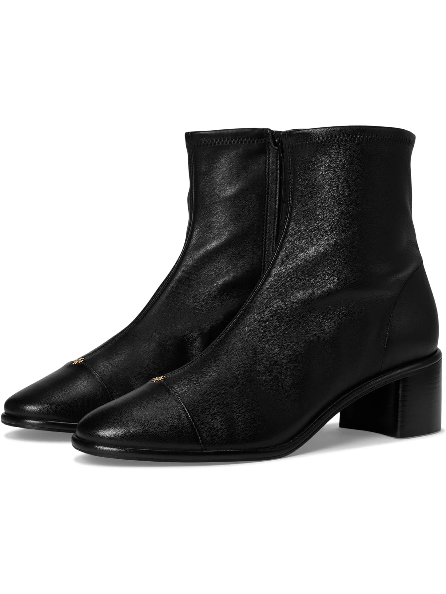 Ботинки Tory Burch Cap-Toe Heel Ankle Boot 50mm — 1