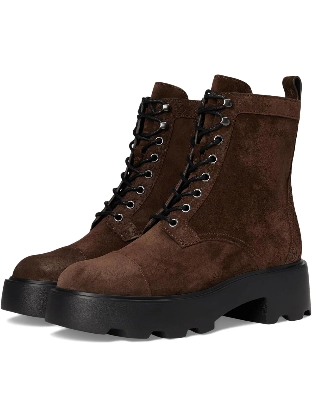 Ботинки Tory Burch Women's Monogram Lug Ankle Boot 65mm