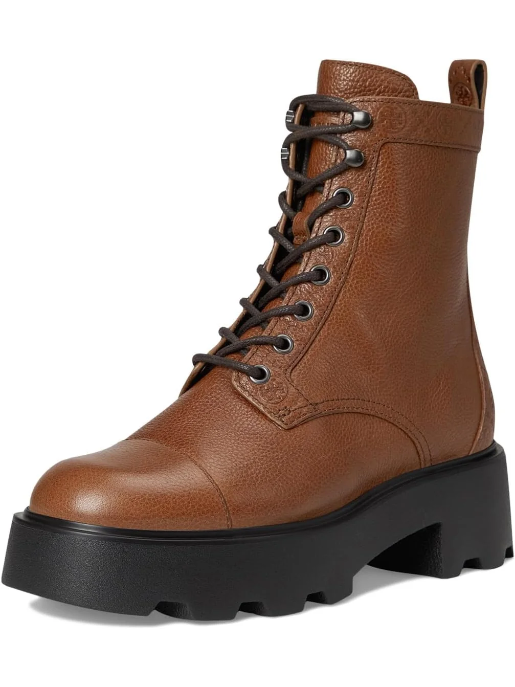 Ботинки Tory Burch Monogram Lug Ankle Boot 65mm — 7