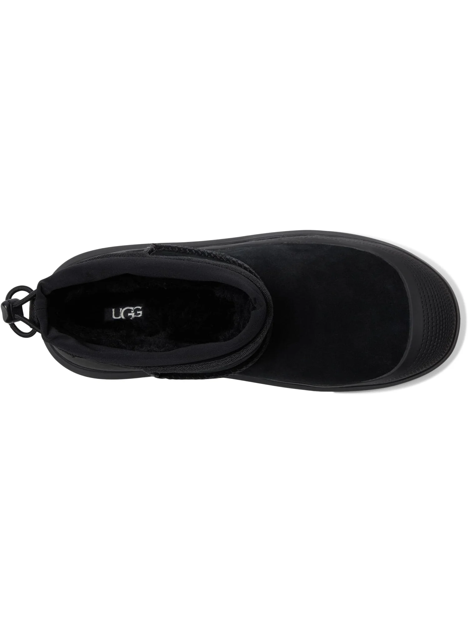 Мужские ботинки UGG Classic Ultra Mini Weather Hybrid замшевые с резиновой подошвой — 2