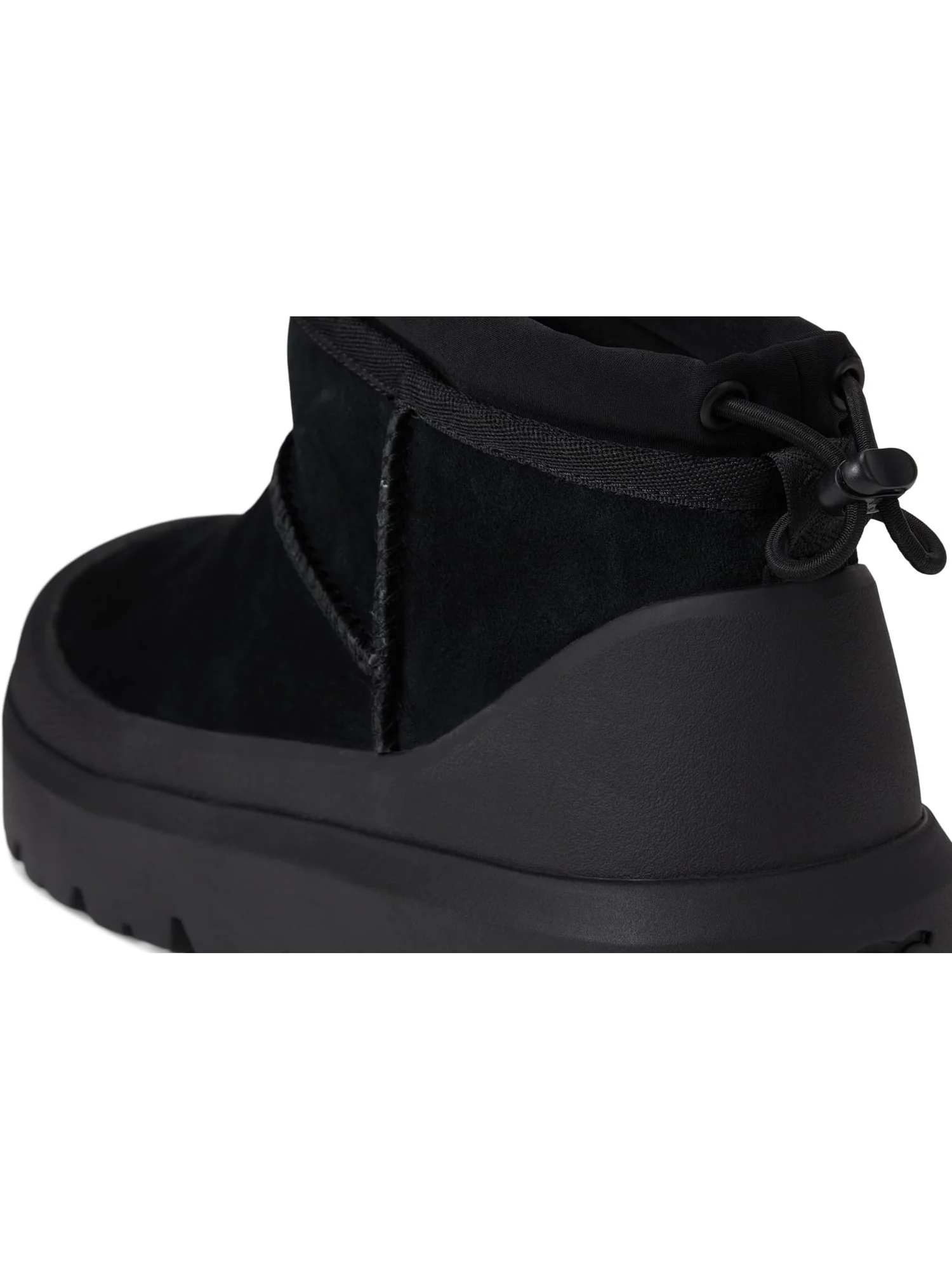 Мужские ботинки UGG Classic Ultra Mini Weather Hybrid замшевые с резиновой подошвой — 6