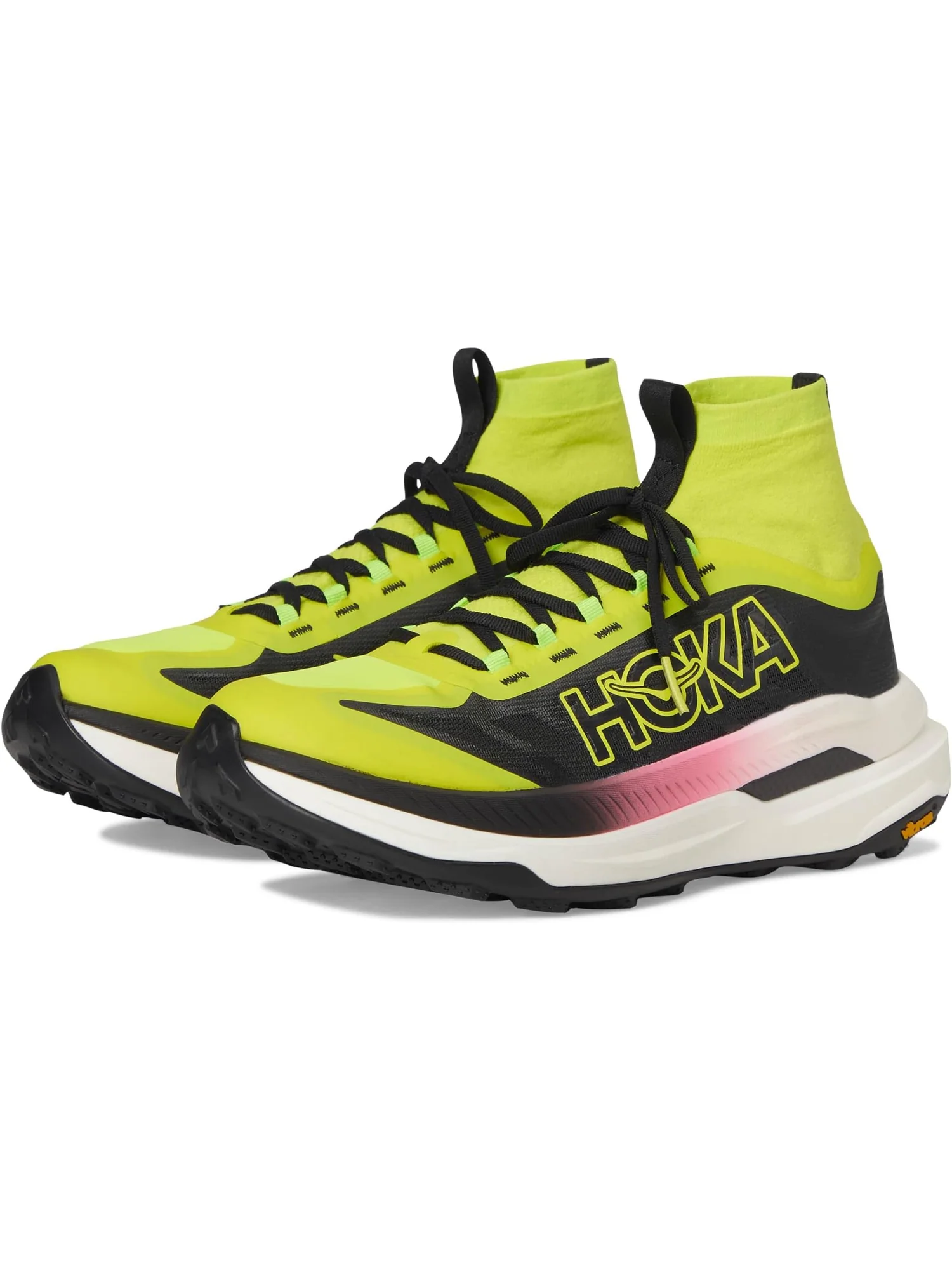 Кроссовки Hoka Tecton X 3 Neon Hoka Citrus/Black — 1