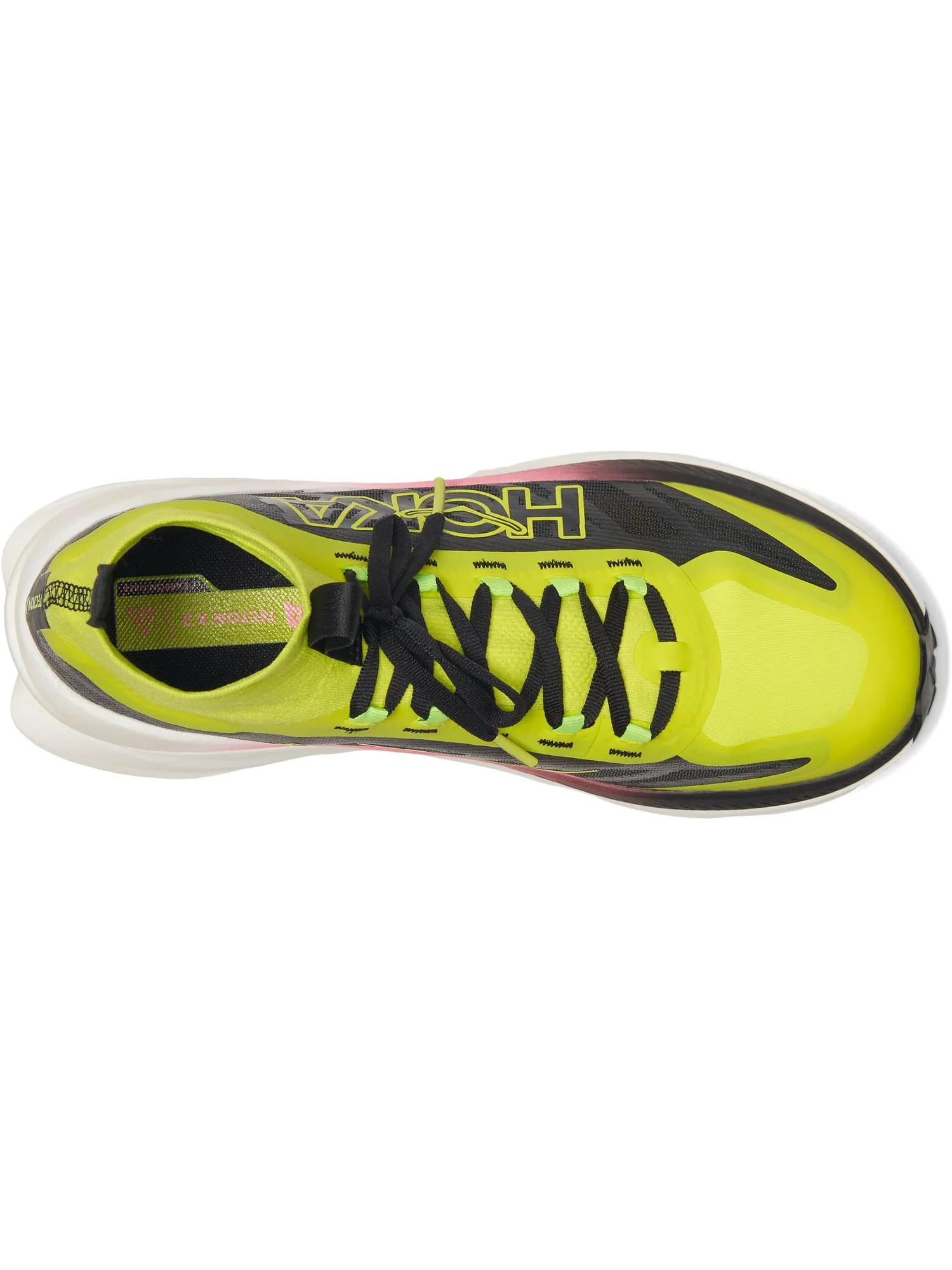 Кроссовки Hoka Tecton X 3 Neon Hoka Citrus/Black — 2