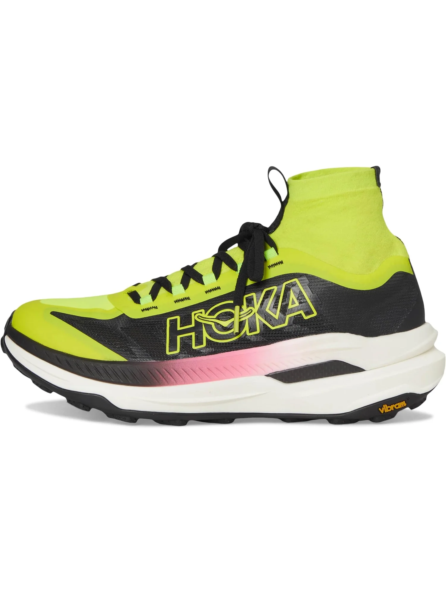 Кроссовки Hoka Tecton X 3 Neon Hoka Citrus/Black — 4