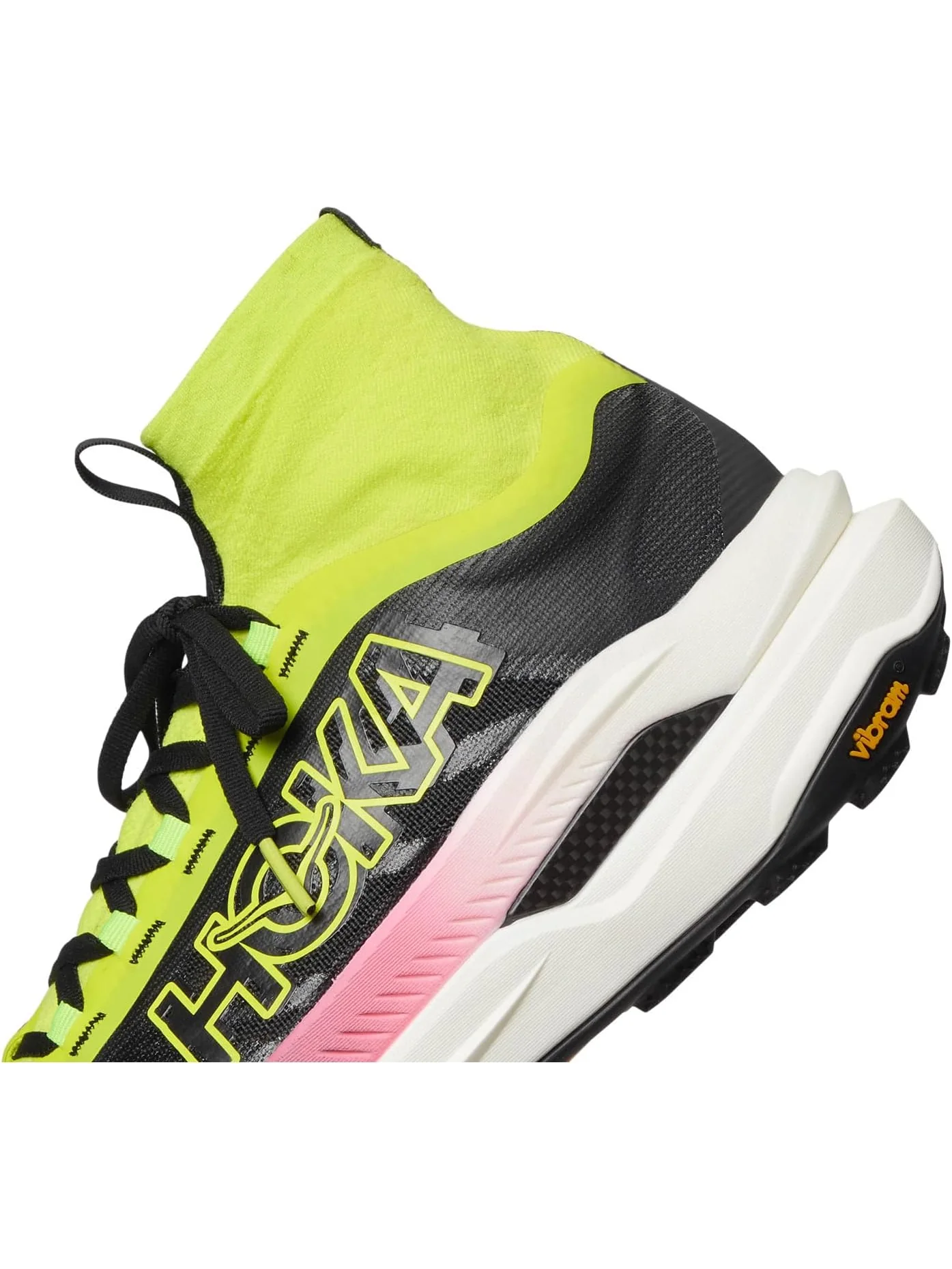 Кроссовки Hoka Tecton X 3 Neon Hoka Citrus/Black — 6