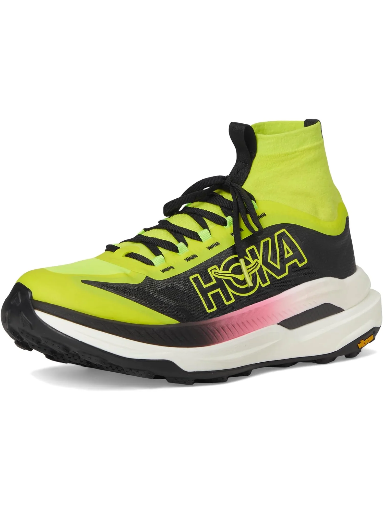 Кроссовки Hoka Tecton X 3 Neon Hoka Citrus/Black — 7