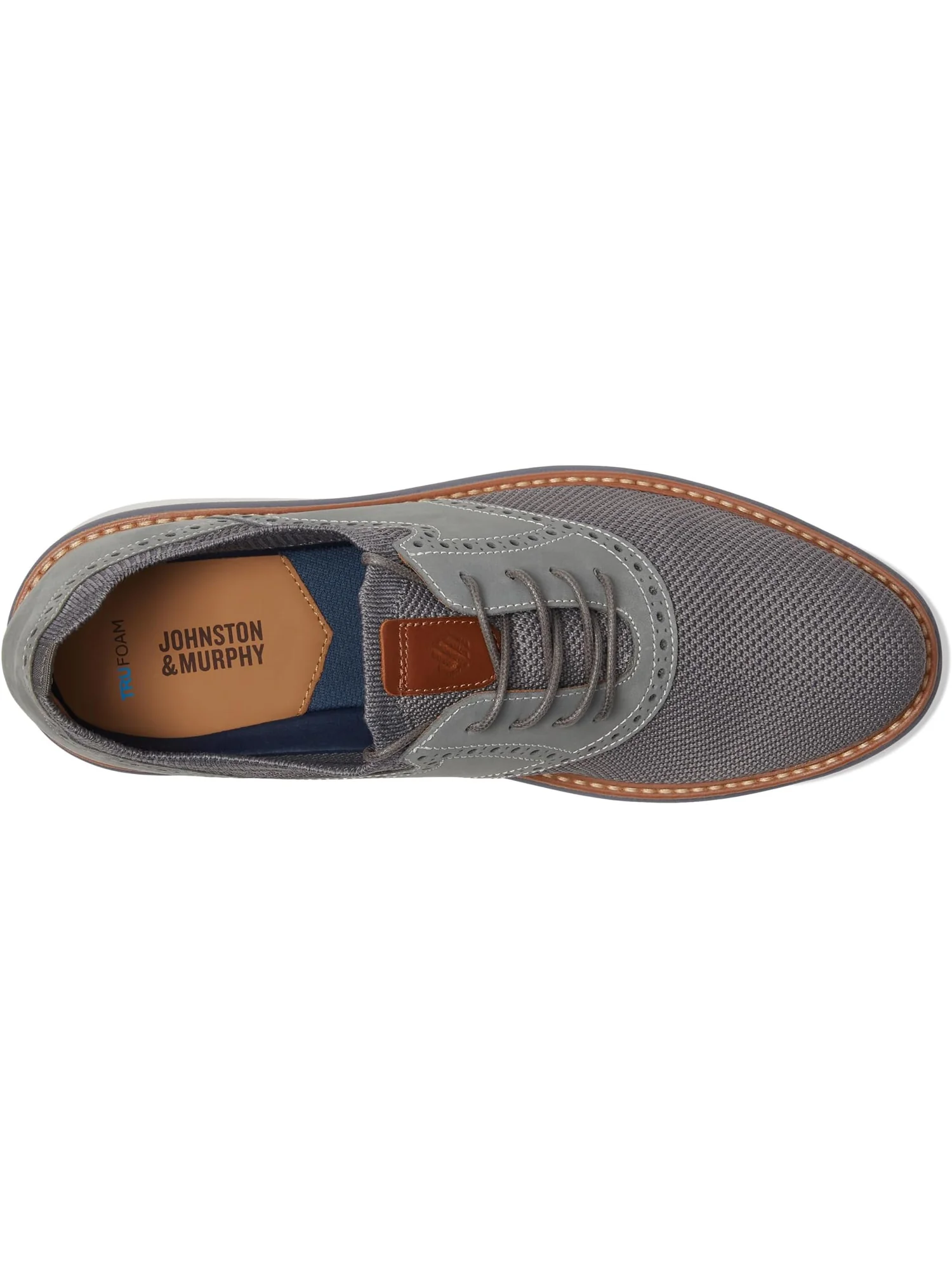 Кроссовки Johnston & Murphy Braydon Knit Saddle — 2