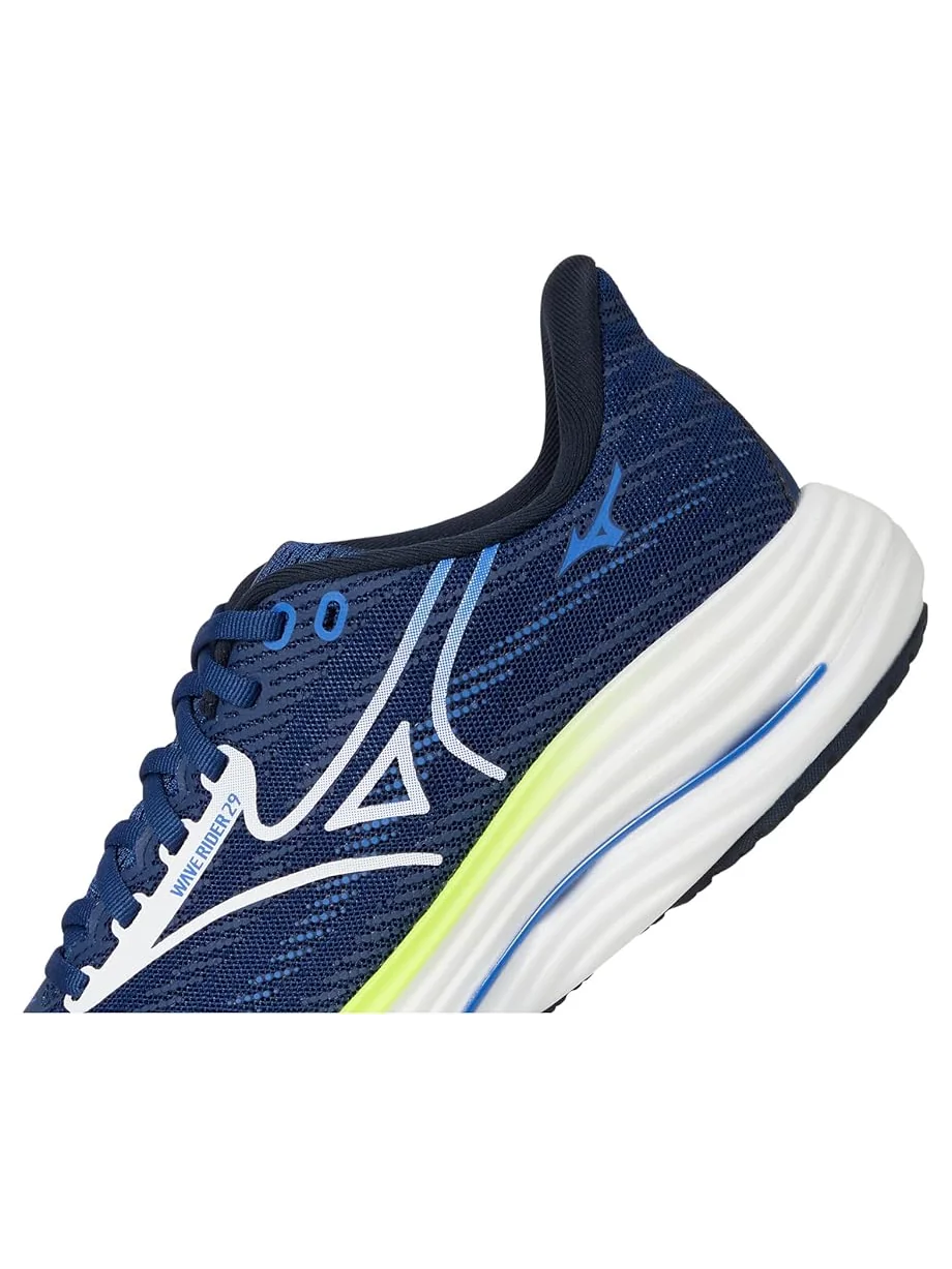 Мужские кроссовки Mizuno Wave Rider 29 — изображение 6 из 7, синий/белый