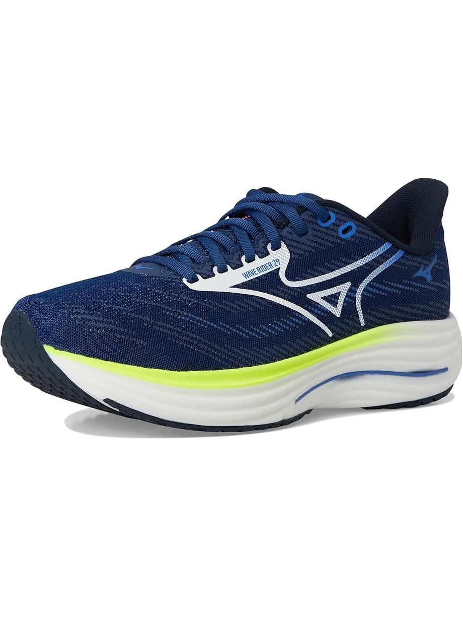 Мужские кроссовки Mizuno Wave Rider 29 — изображение 7 из 7, синий/белый