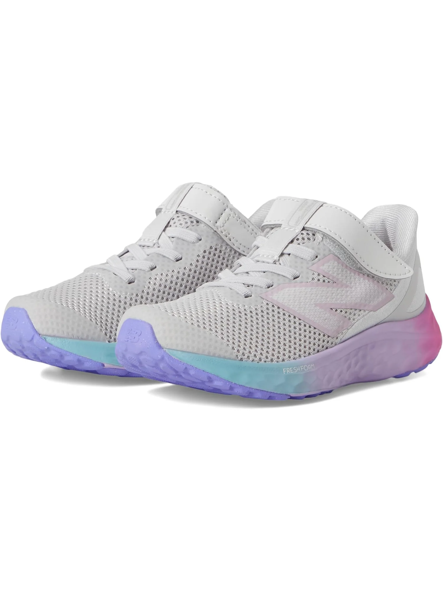 Кроссовки New Balance Kids Fresh Foam Arishi v4 Bungee Lace with Top Strap — 1