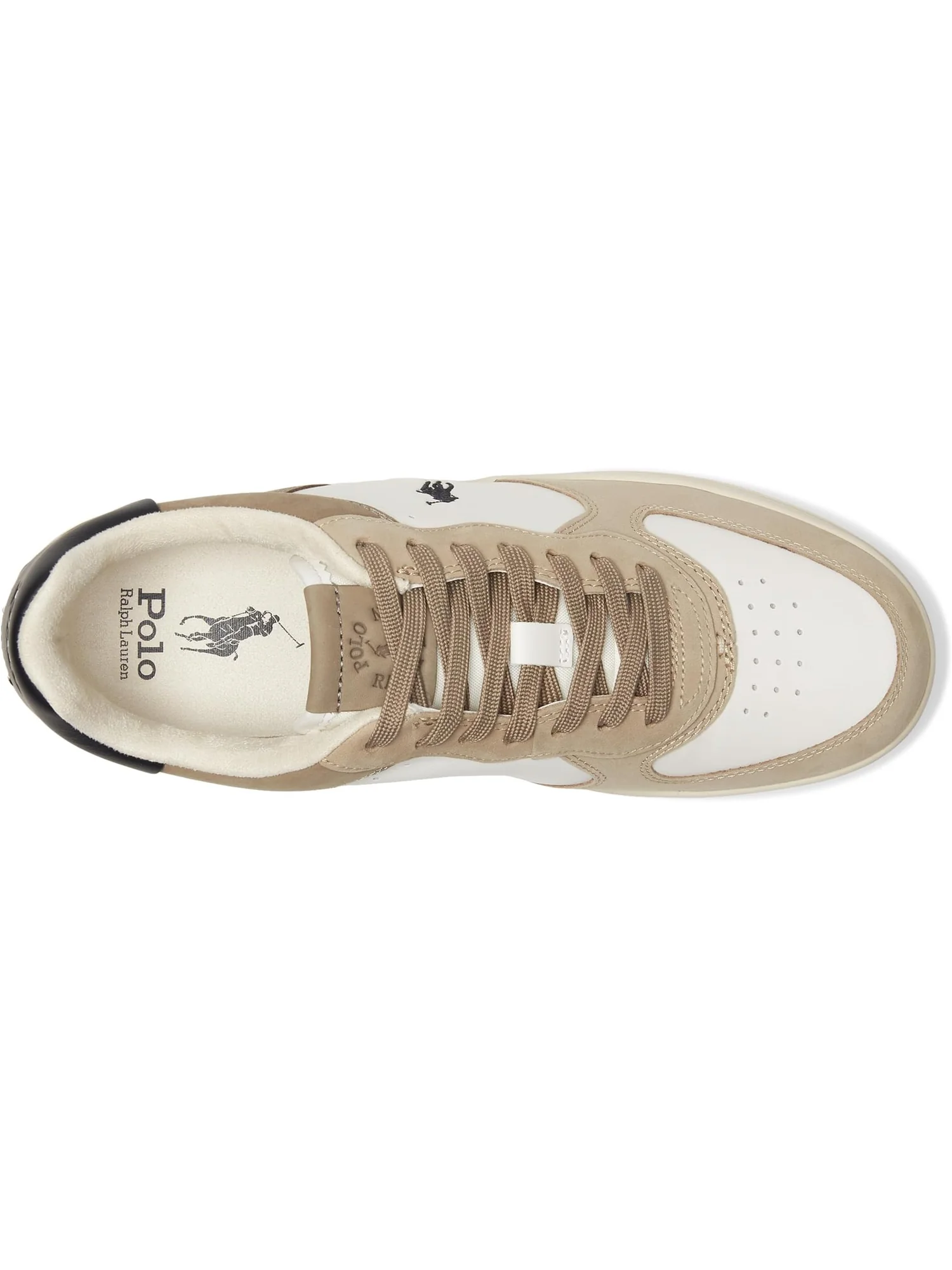 Кроссовки Polo Ralph Lauren Masters Court Nubuck & Leather Sneakers — 2