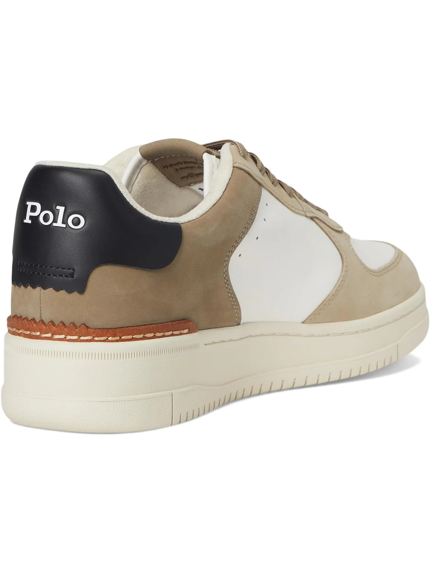 Кроссовки Polo Ralph Lauren Masters Court Nubuck & Leather Sneakers — 5