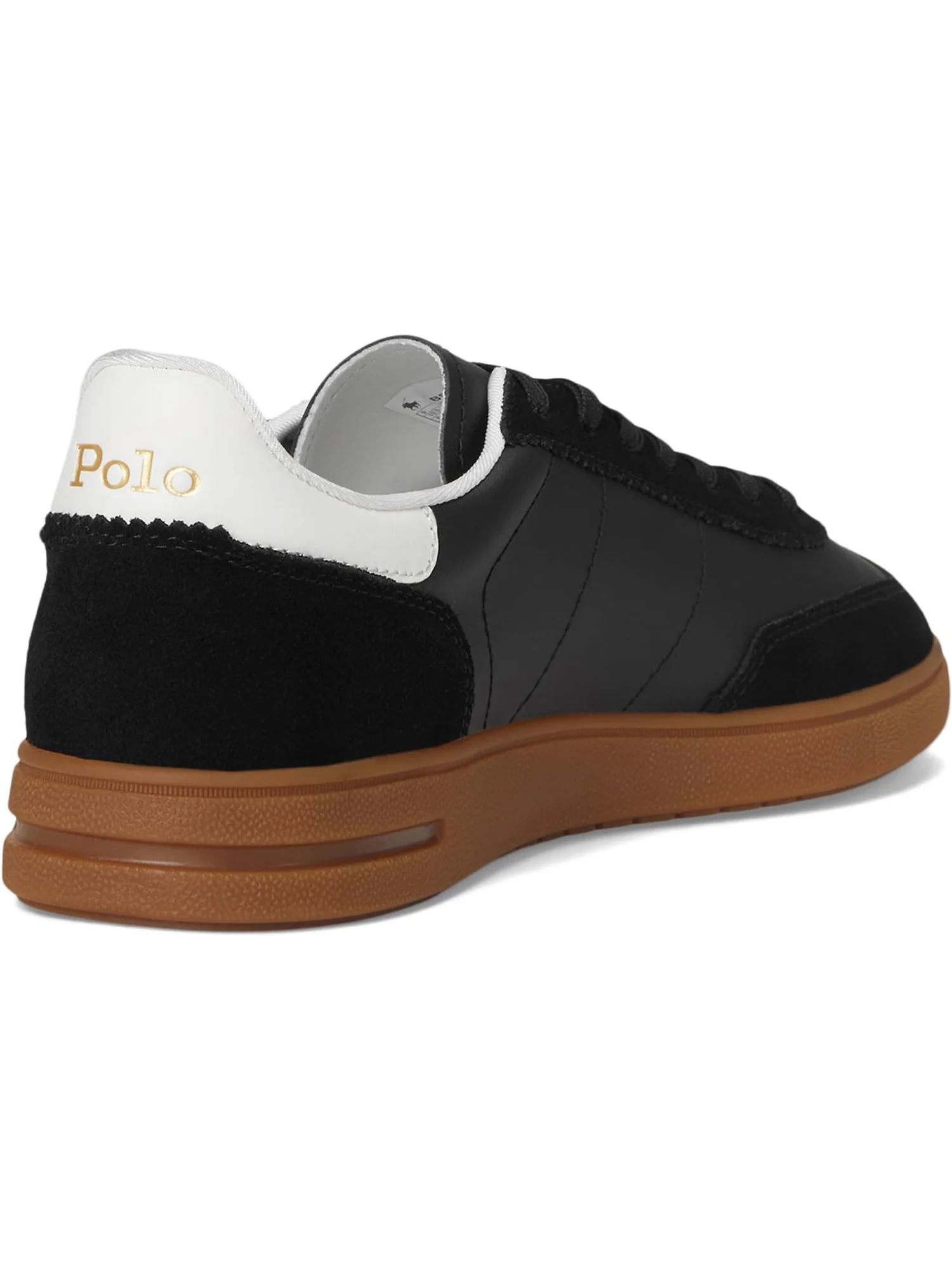 Кроссовки Polo Ralph Lauren Bedford Leather-Suede Sneakers — 5