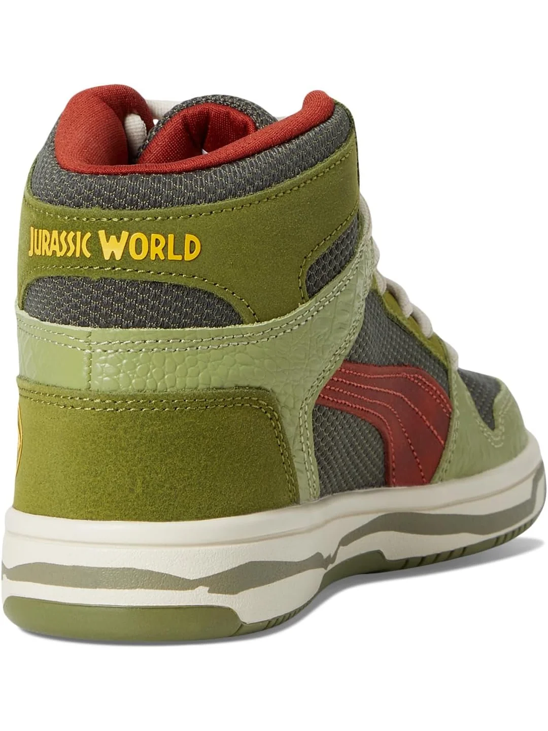 Кроссовки PUMA Kids Rebound Layup Mid Jurassic World Shoes — 5
