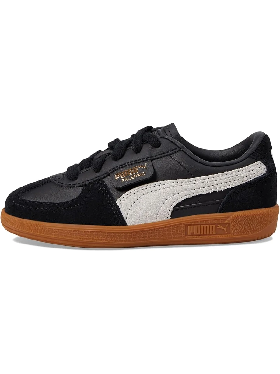 Кроссовки PUMA Kids Puma Kids Palermo Sneaker — изображение 4 из 6, черный/серый