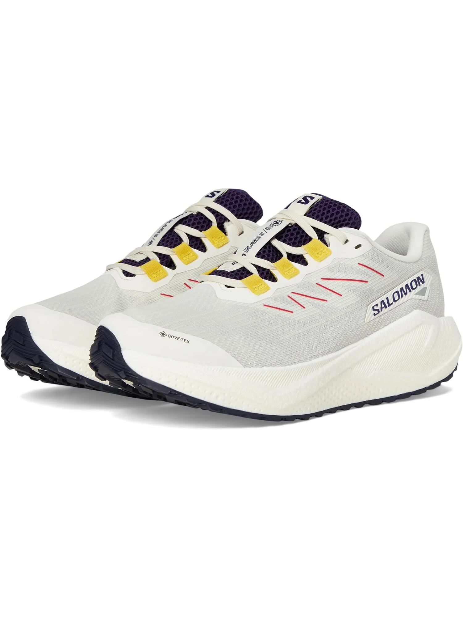 Кроссовки Salomon Men's Aero Blaze 3, Vanilla Ice/Astral Aura/Lemon — 1