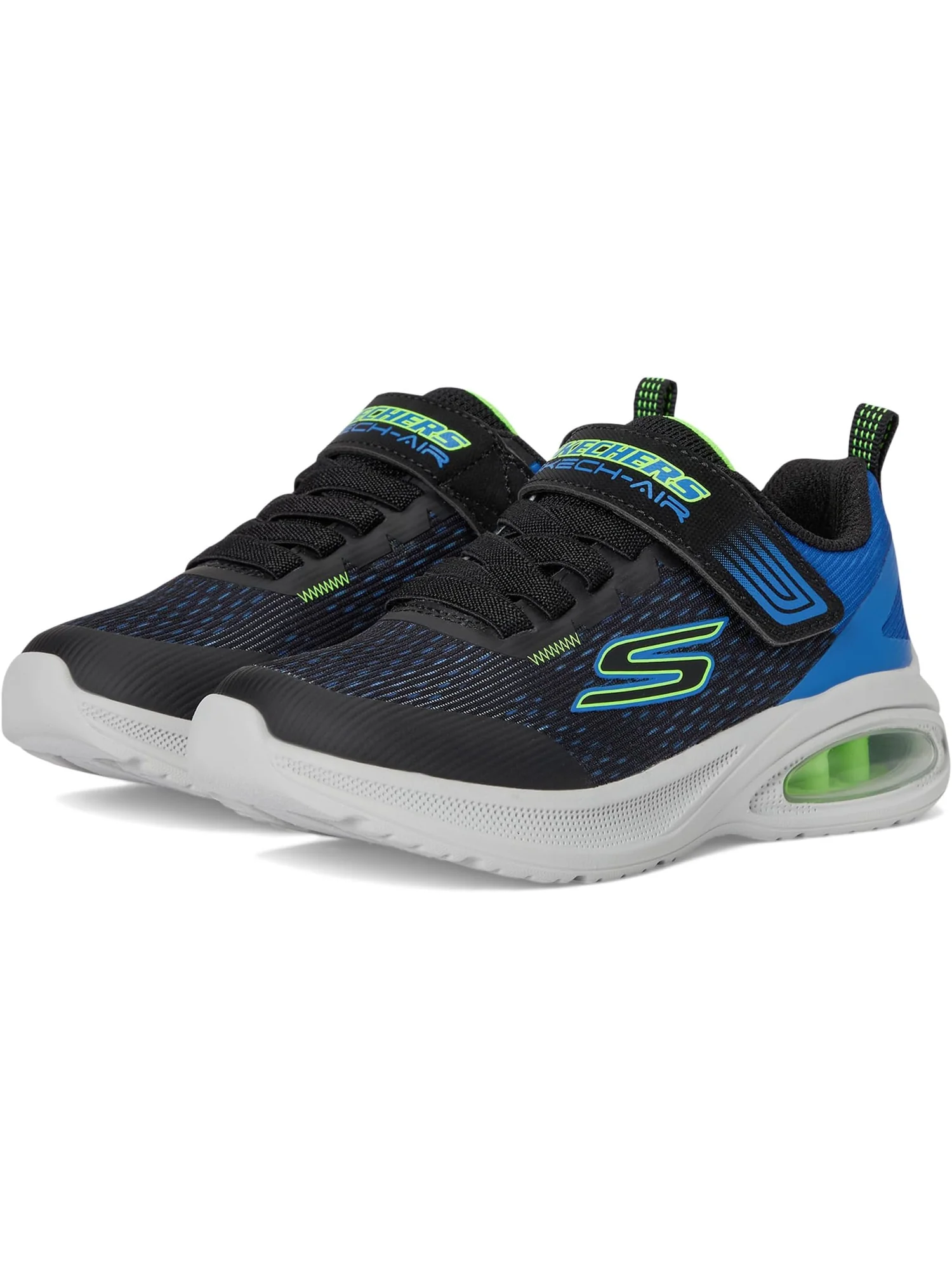 Кроссовки SKECHERS KIDS Microspec Max Advance-squad-p 404105L — зеленый