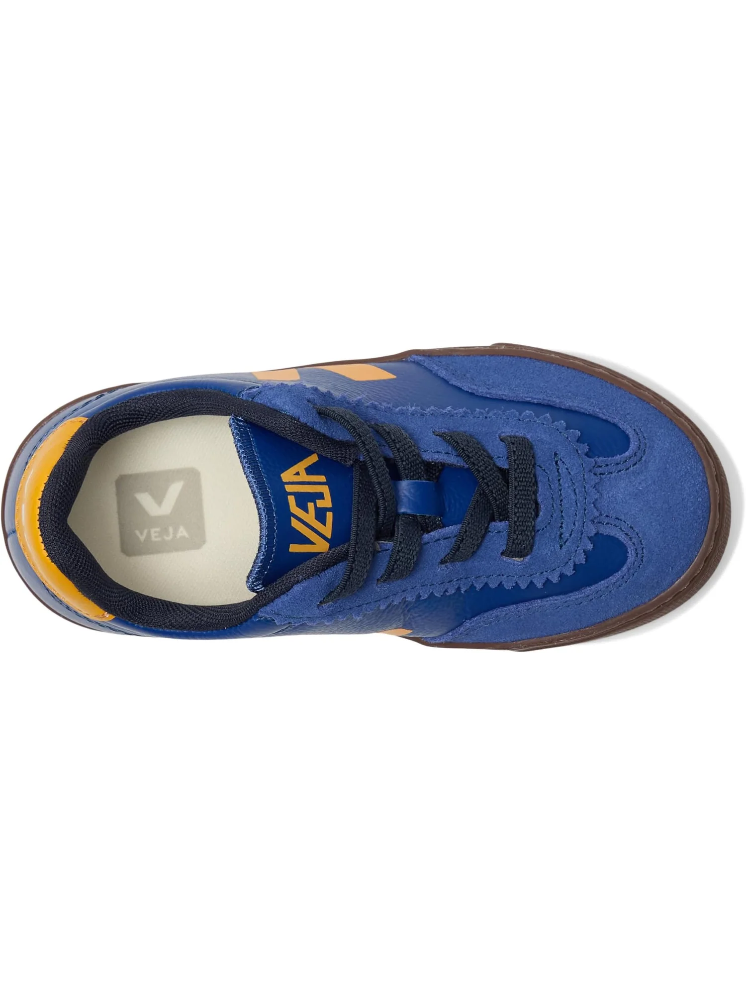 Кроссовки VEJA Kids Small Volley, цвет Atlantic Ouro Bark — 2