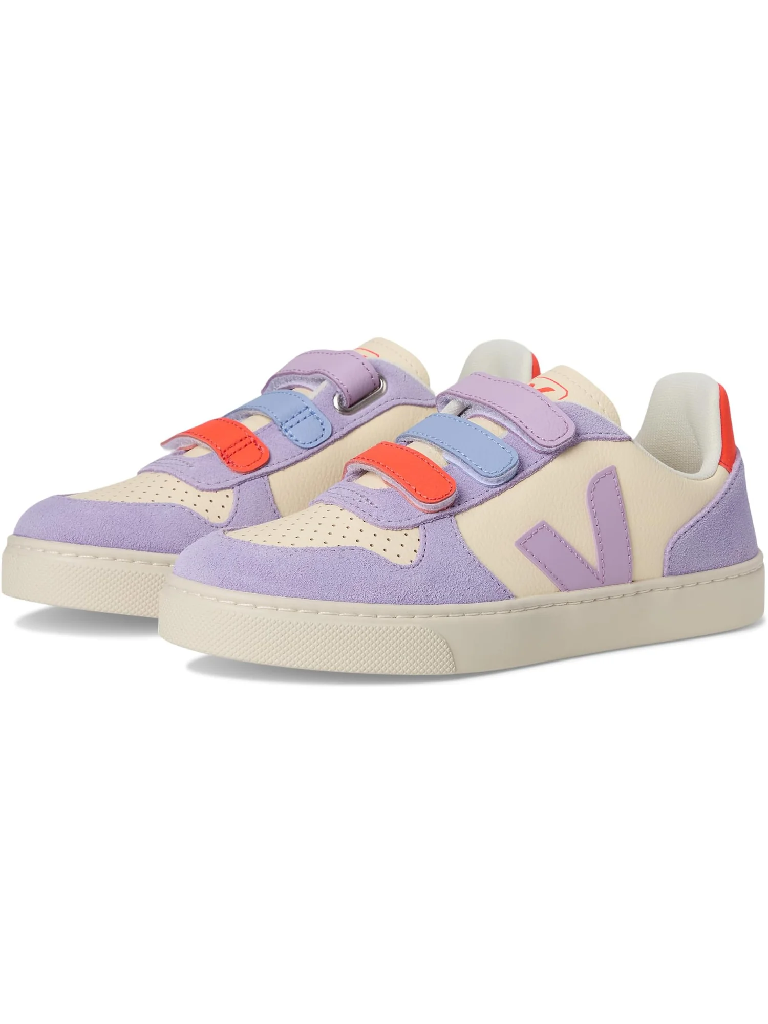 Кроссовки VEJA Kids Small V-10 — оранжевый
