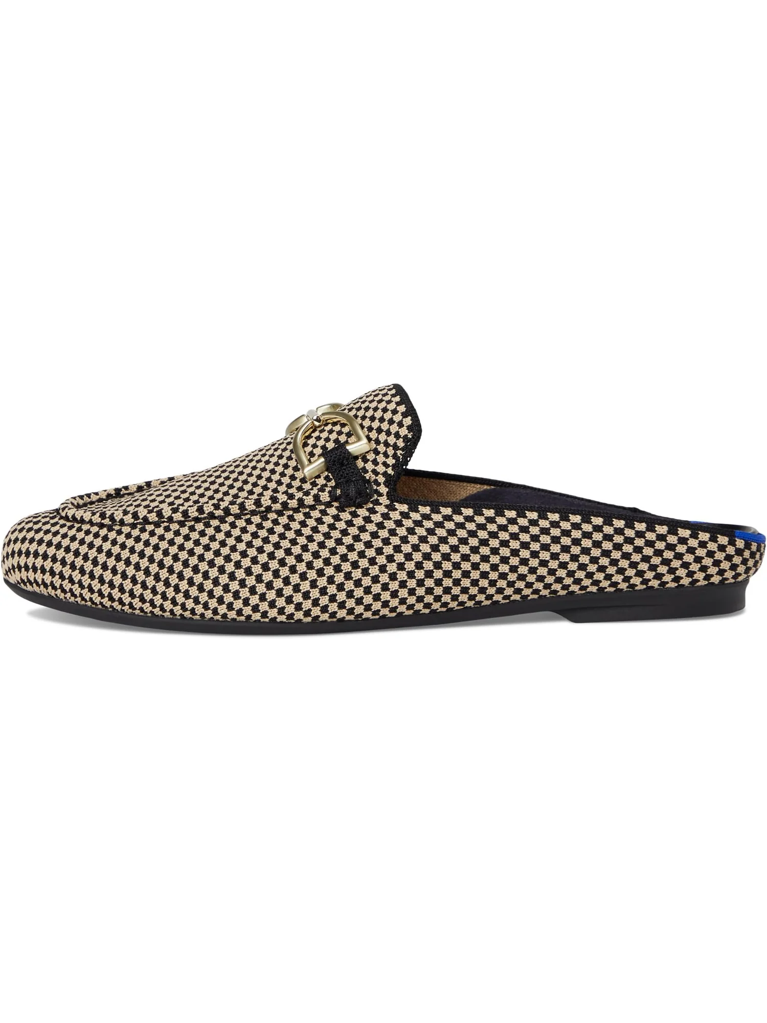 Лоферы Rothy's The Double Bit Loafer Mule, цвет Classic Micro Check — 4