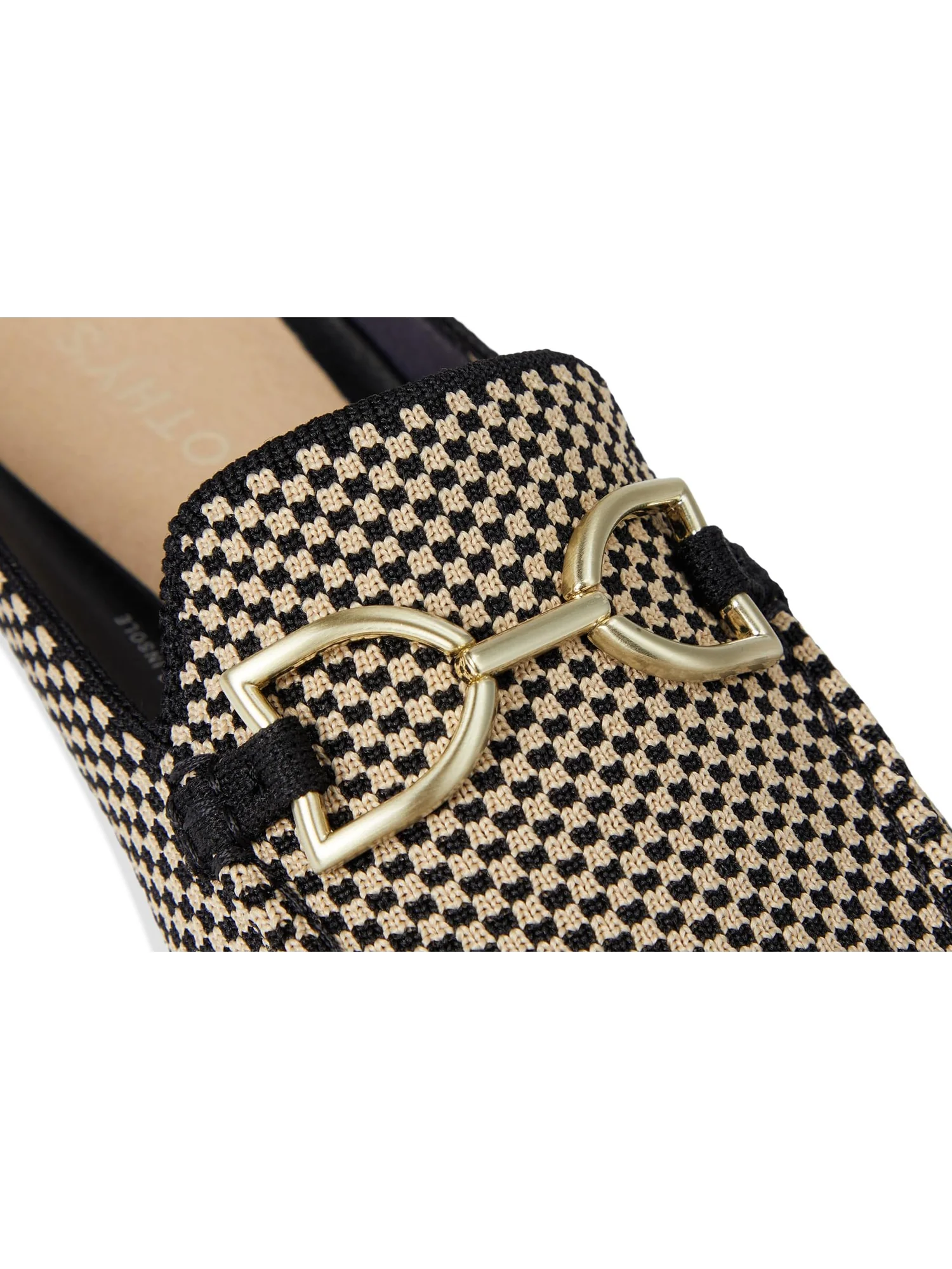 Лоферы Rothy's The Double Bit Loafer Mule, цвет Classic Micro Check — 6