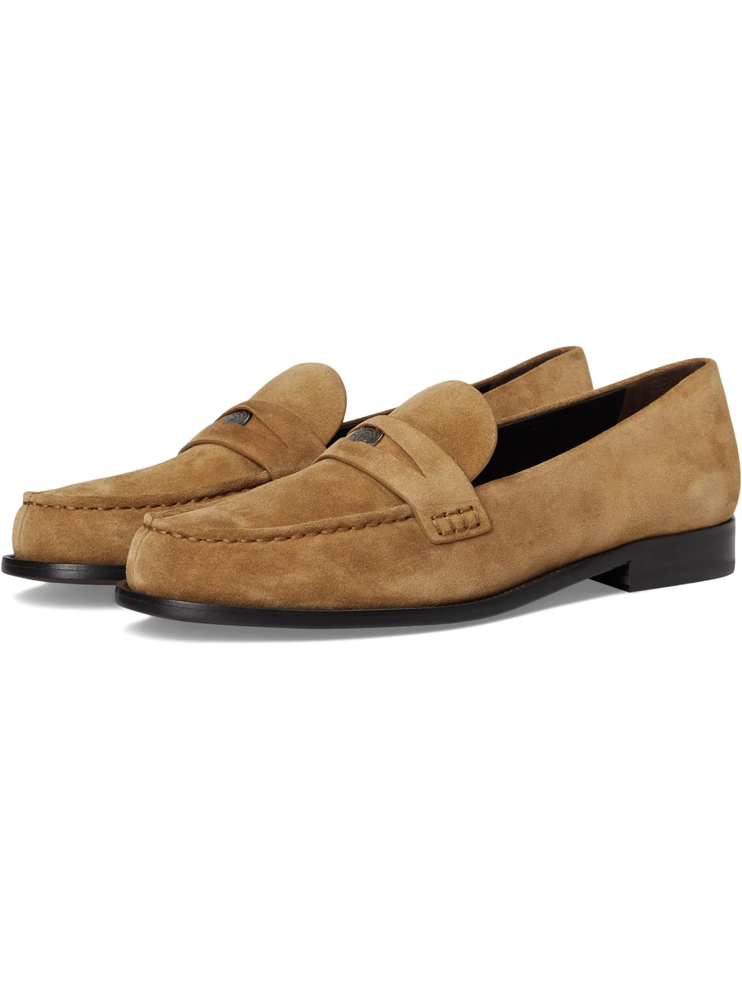 Лоферы Tory Burch Women's Classic Penny Loafer, Wild Tabacco — 1
