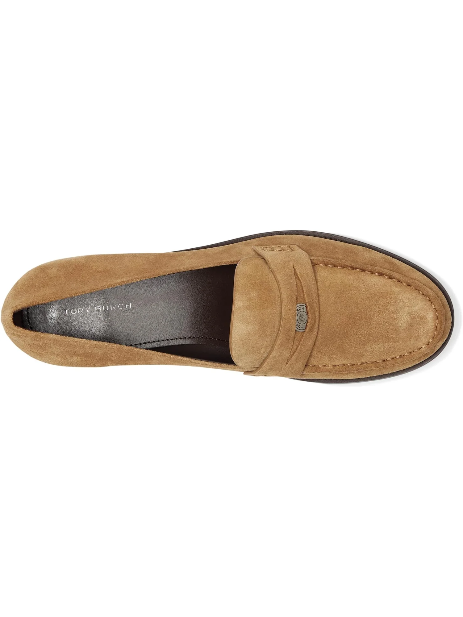 Лоферы Tory Burch Women's Classic Penny Loafer, Wild Tabacco — 2