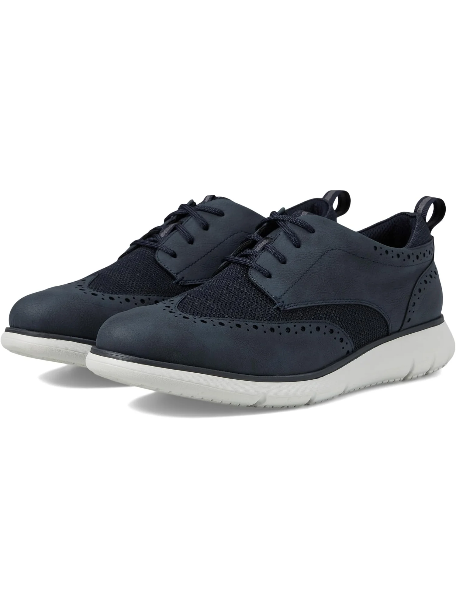 Оксфорды Nunn Bush Stance Knit Wing Tip Oxford Lightweight Lace-Up — 1