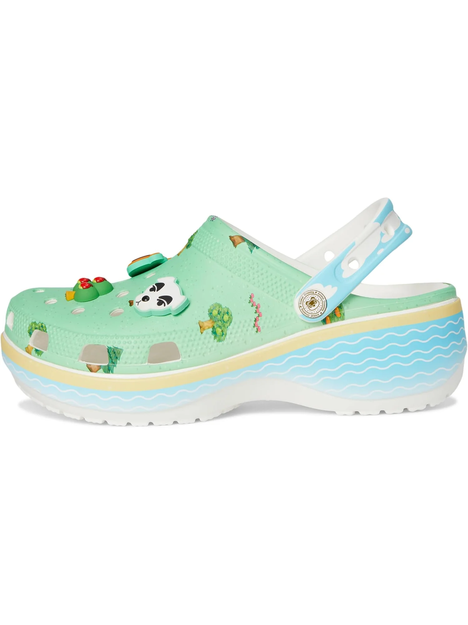 Сабо Crocs Animal Crossing Platform Clog, цвет Animal Crossing — 4