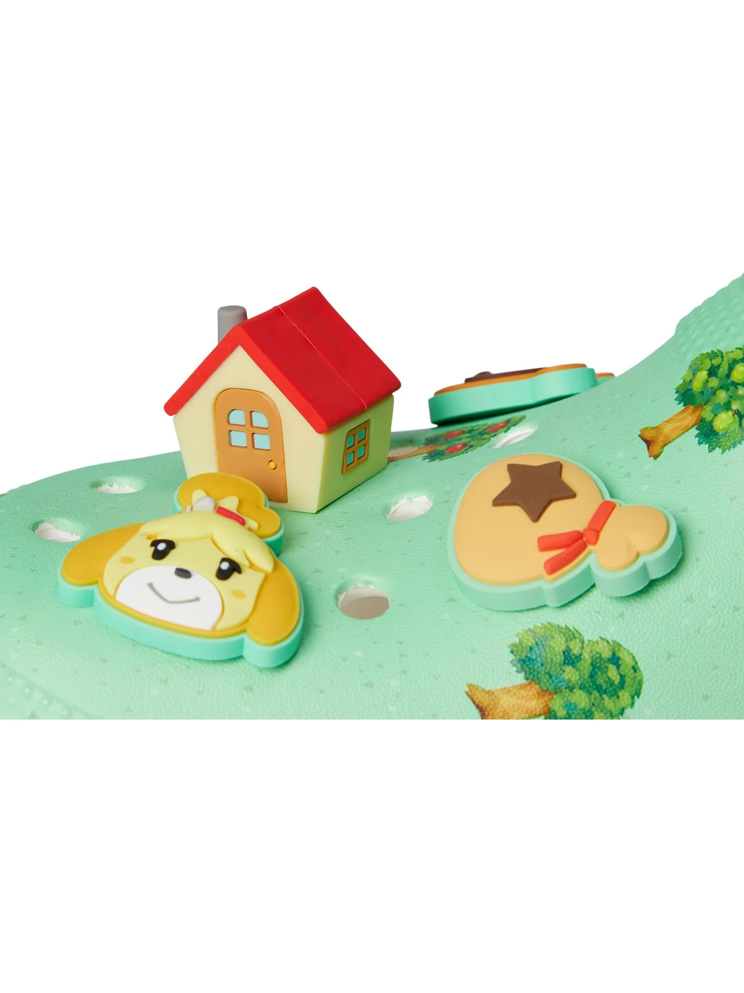 Сабо Crocs Animal Crossing Platform Clog, цвет Animal Crossing — 6