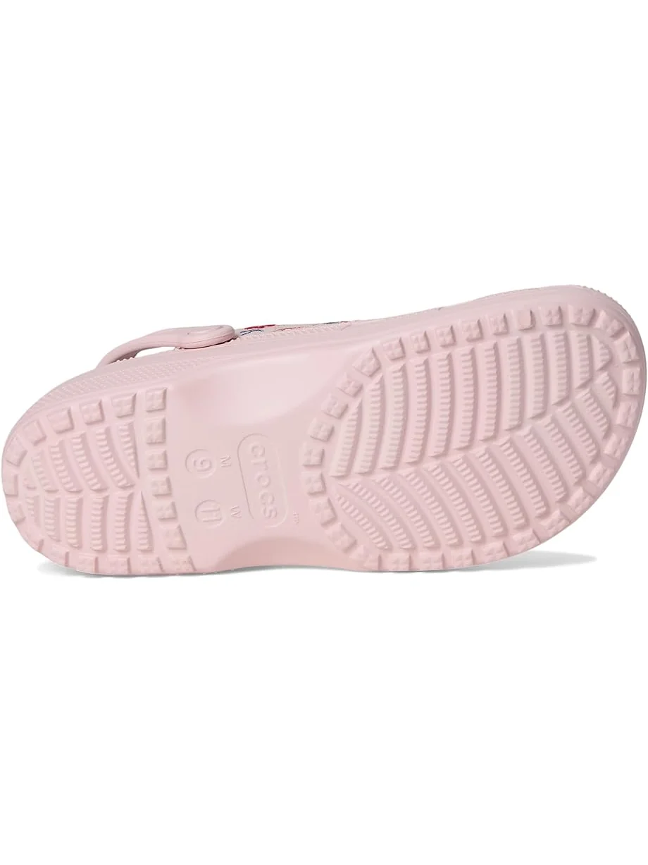 Сабо Crocs Classic Crafted Canvas Floral Cotton Candy — 3