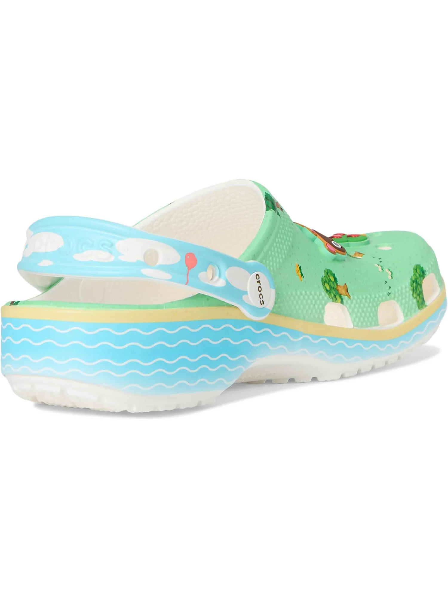 Сабо Crocs Kids Animal Crossing Classic Clogs, цвет Animal Crossing — 5