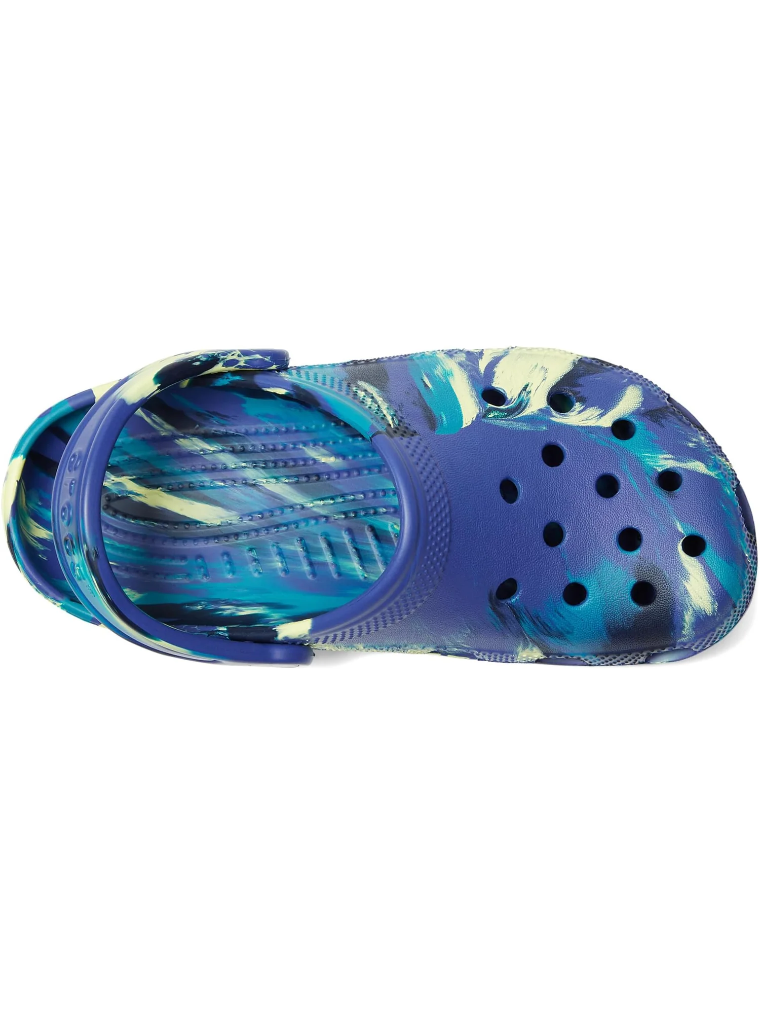 Сабо Crocs Kids Classic Marbled Tie-Dye Clog — 2