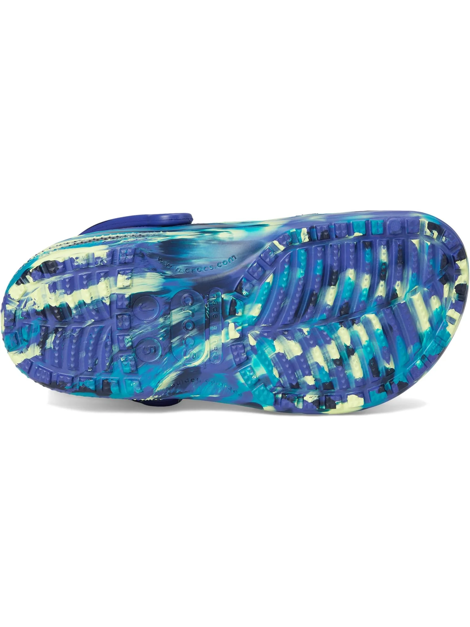Сабо Crocs Kids Classic Marbled Tie-Dye Clog — 3