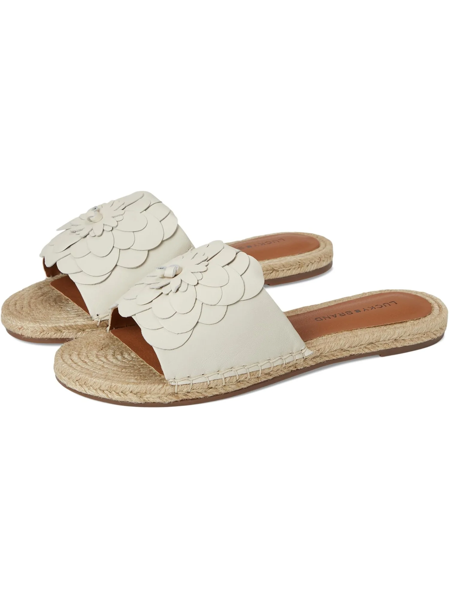 Сандалии Lucky Brand Biricha Floral Flat Sandals — 1