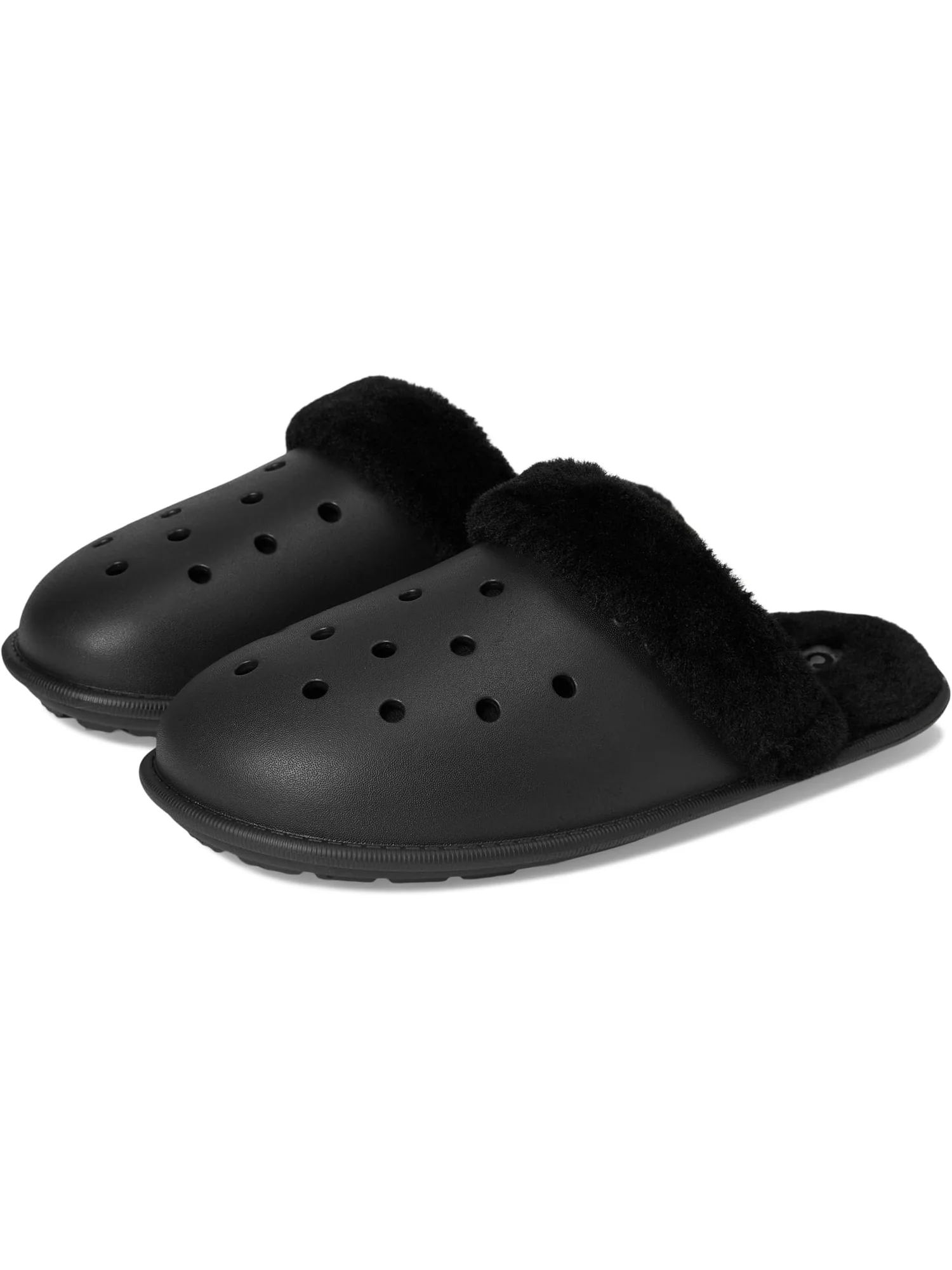 Тапочки Crocs Classic Fuzz Scuff Slippers — 1