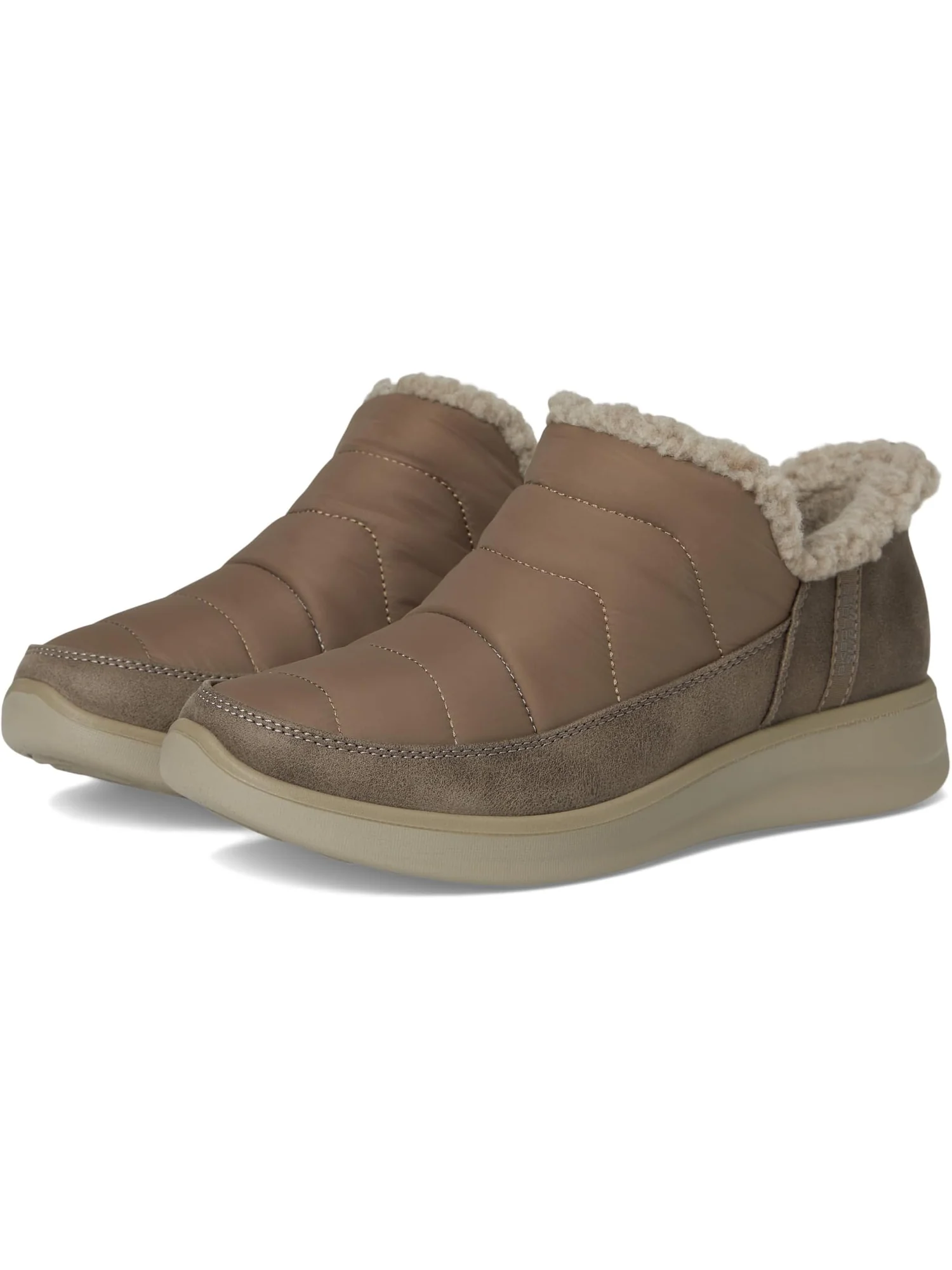 Тапочки SKECHERS Women's Cozy Escape - Snow Puff Hands Free Slip-ins — 1