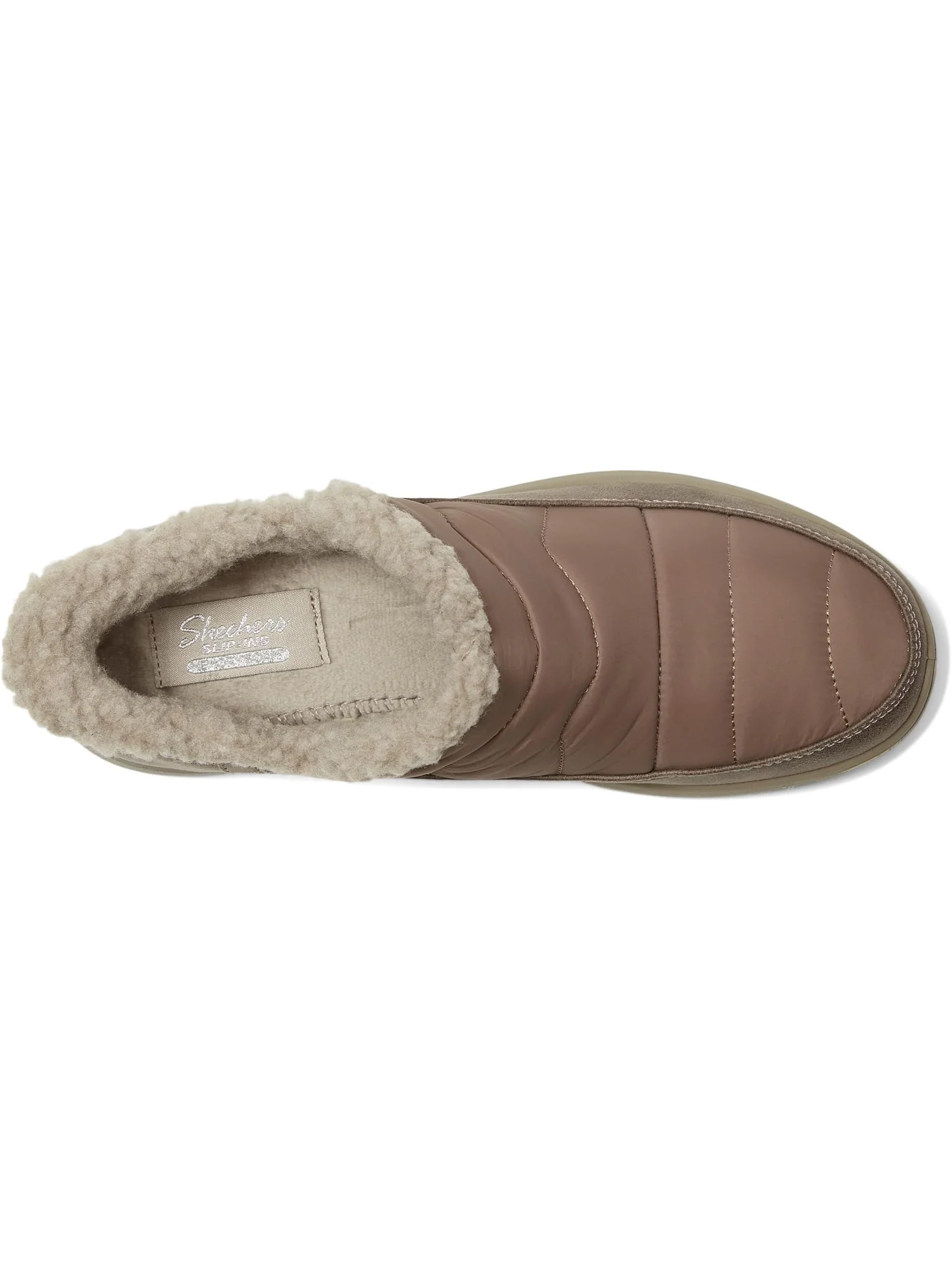 Тапочки SKECHERS Women's Cozy Escape - Snow Puff Hands Free Slip-ins — 2