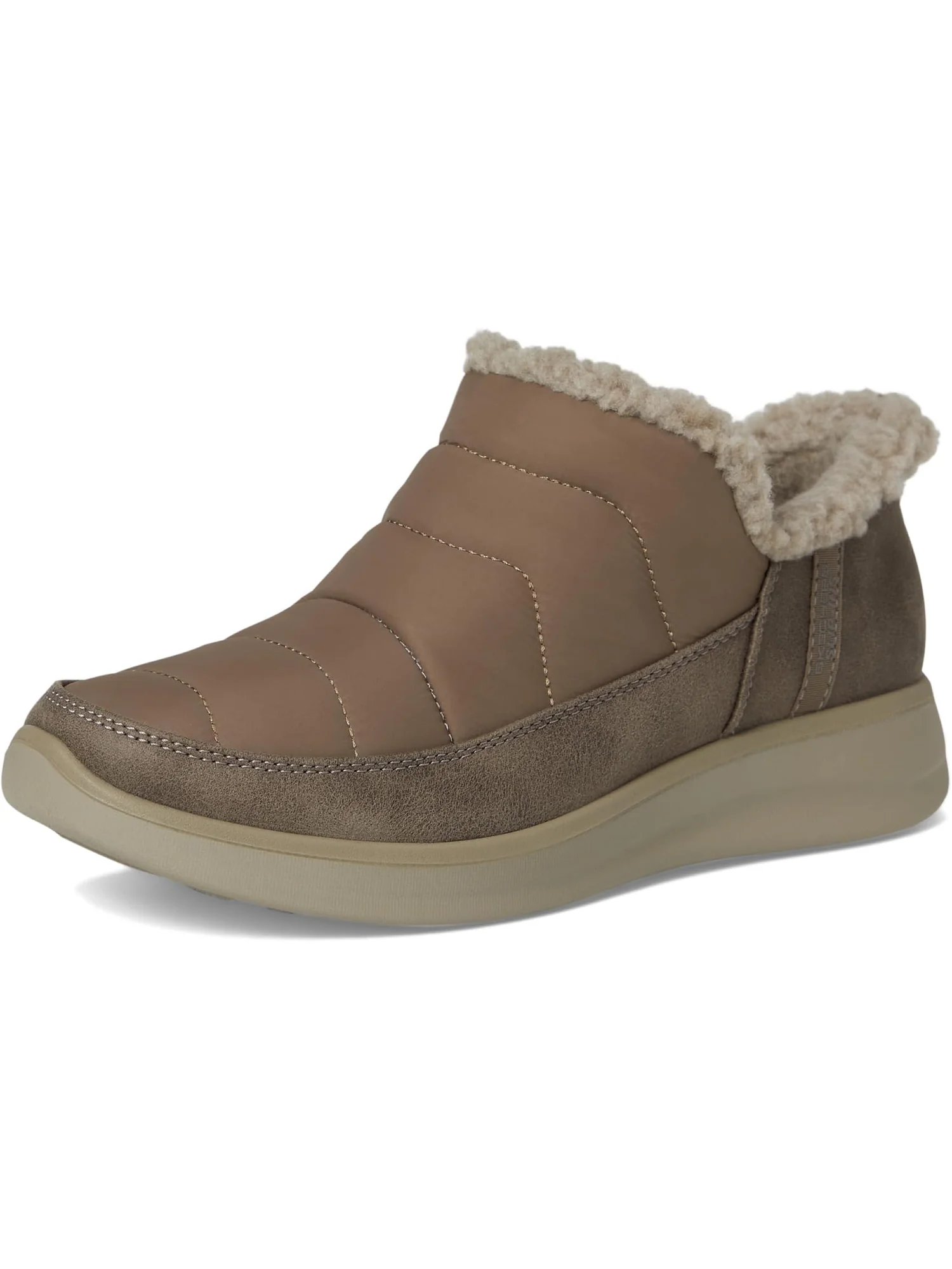 Тапочки SKECHERS Women's Cozy Escape - Snow Puff Hands Free Slip-ins — 7