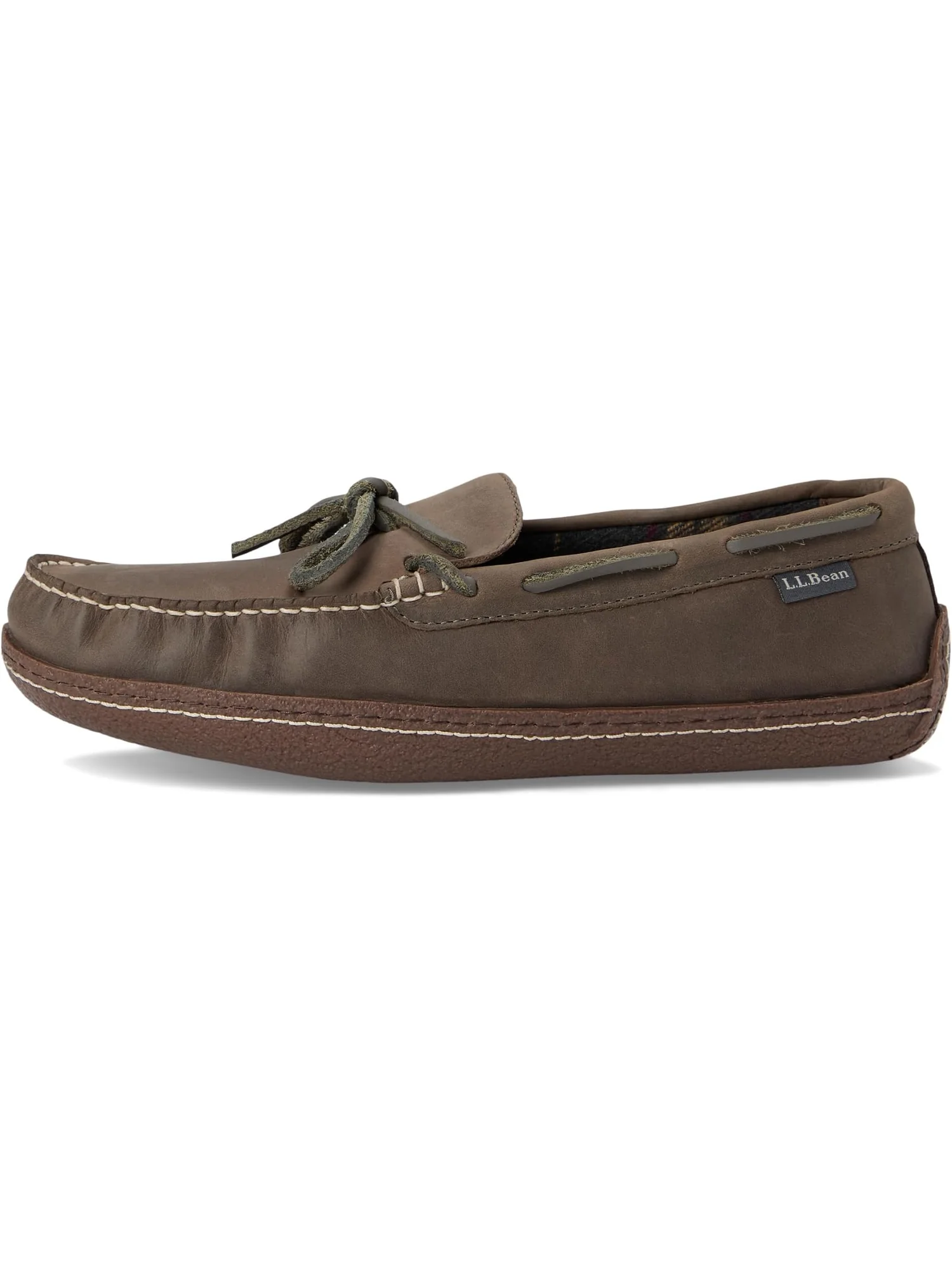 Тапочки L.L.Bean Hand Sewn Slippers Flannel-Lined — 4
