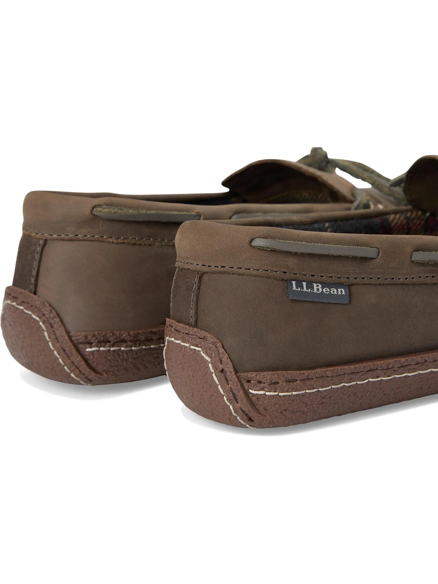 Тапочки L.L.Bean Hand Sewn Slippers Flannel-Lined — 6