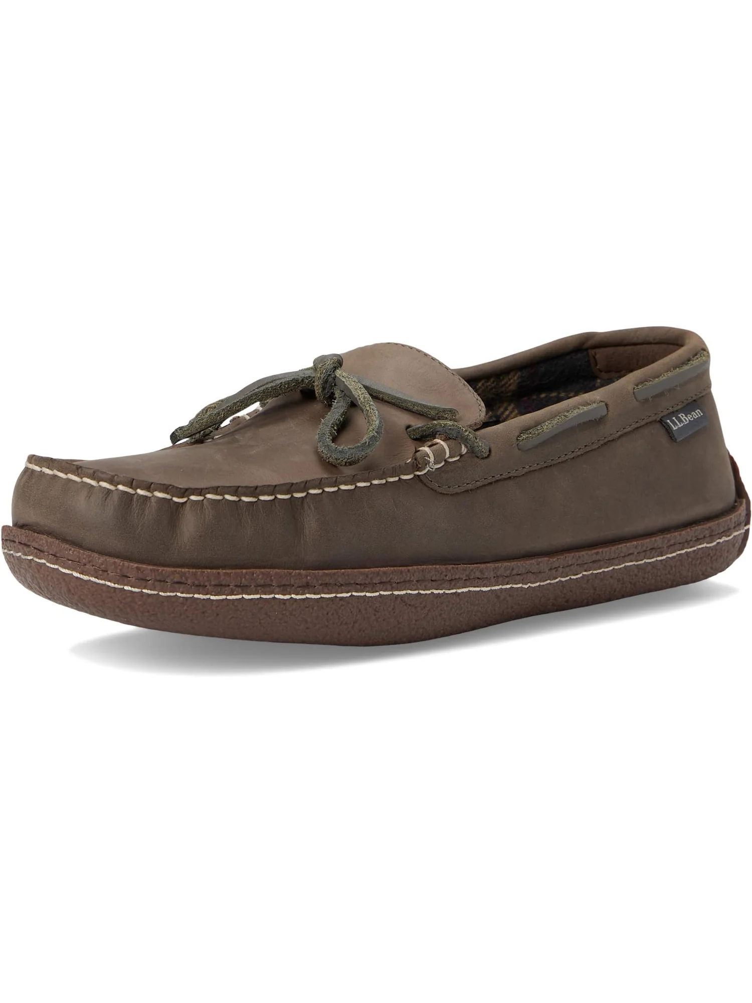 Тапочки L.L.Bean Hand Sewn Slippers Flannel-Lined — 7